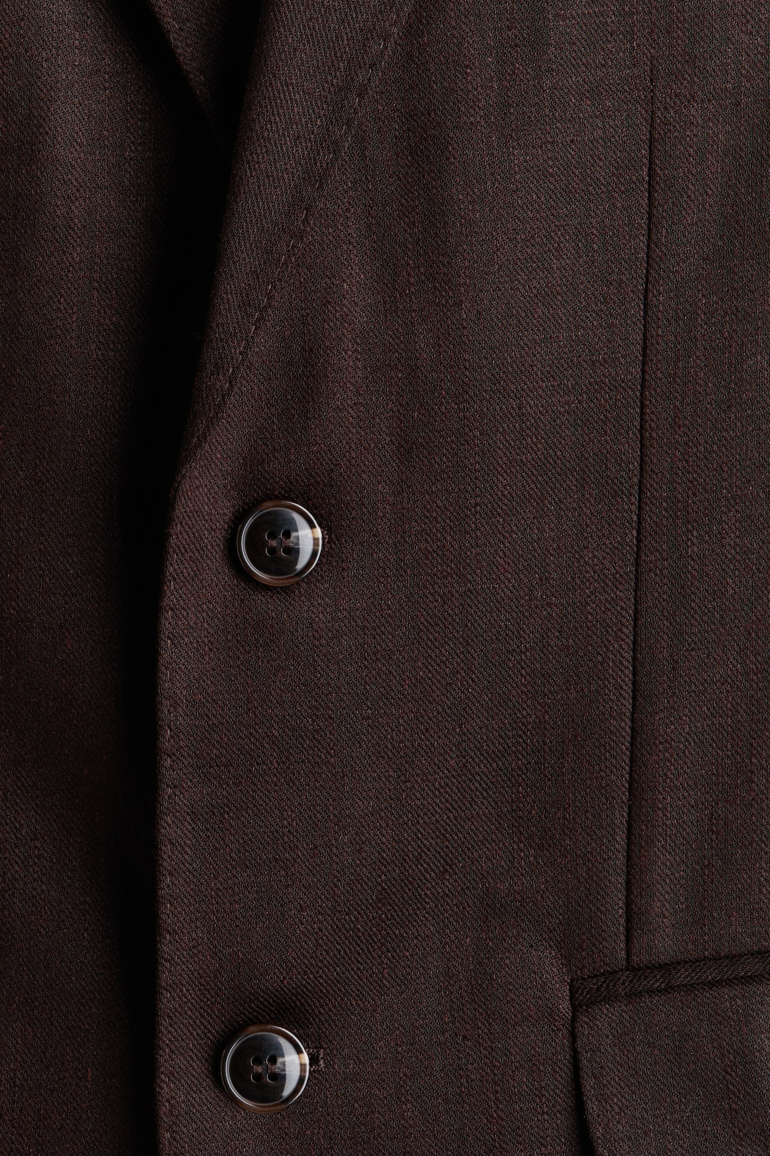 Regular Fit Linen-blend jacket - 5