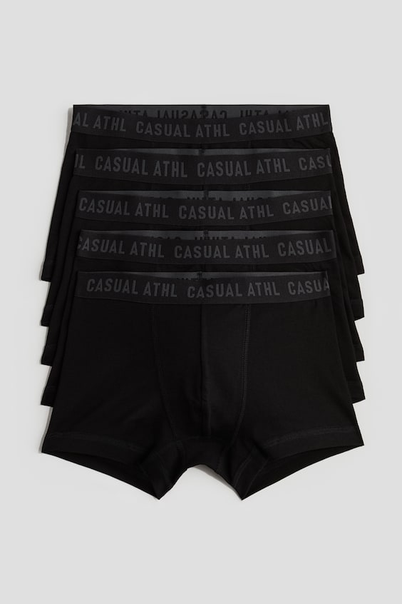 Детские трусы-боксеры H&M, набор 5 пар