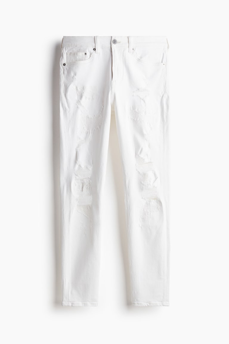 Skinny Jeans White Men H&M IN