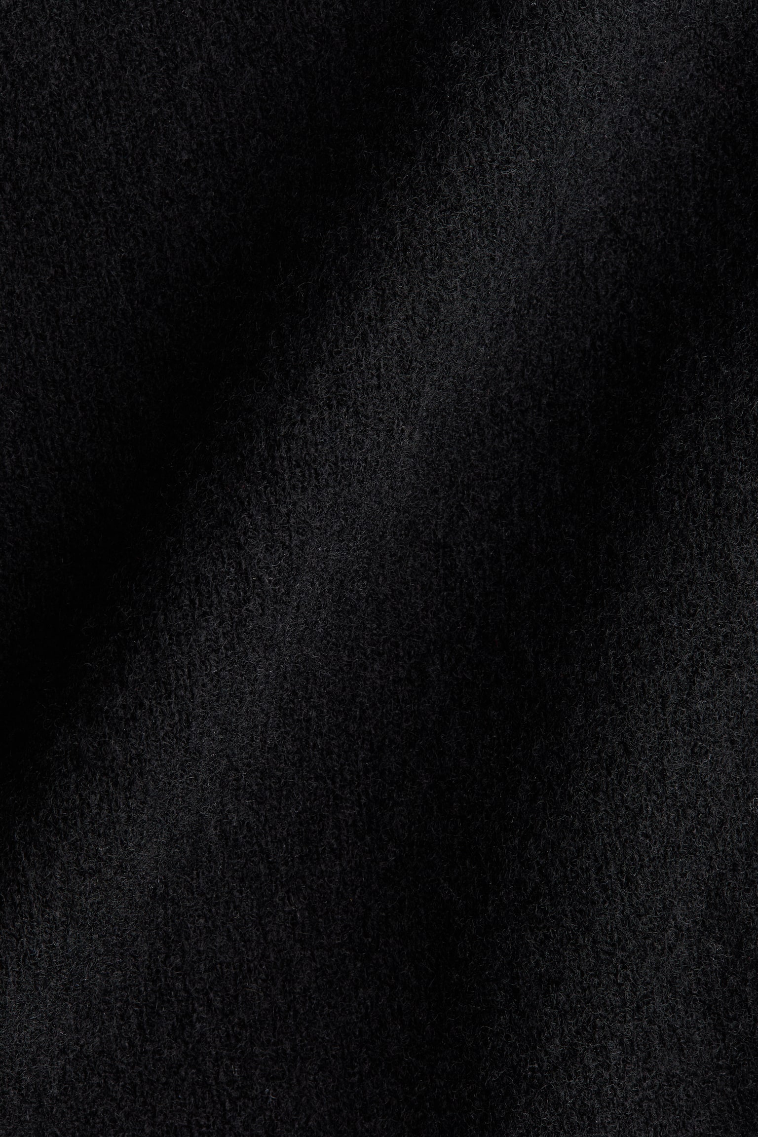 Женский свитер H&M Wool-Blend Mock-Turtleneck, цвет: Чёрный — фото 6