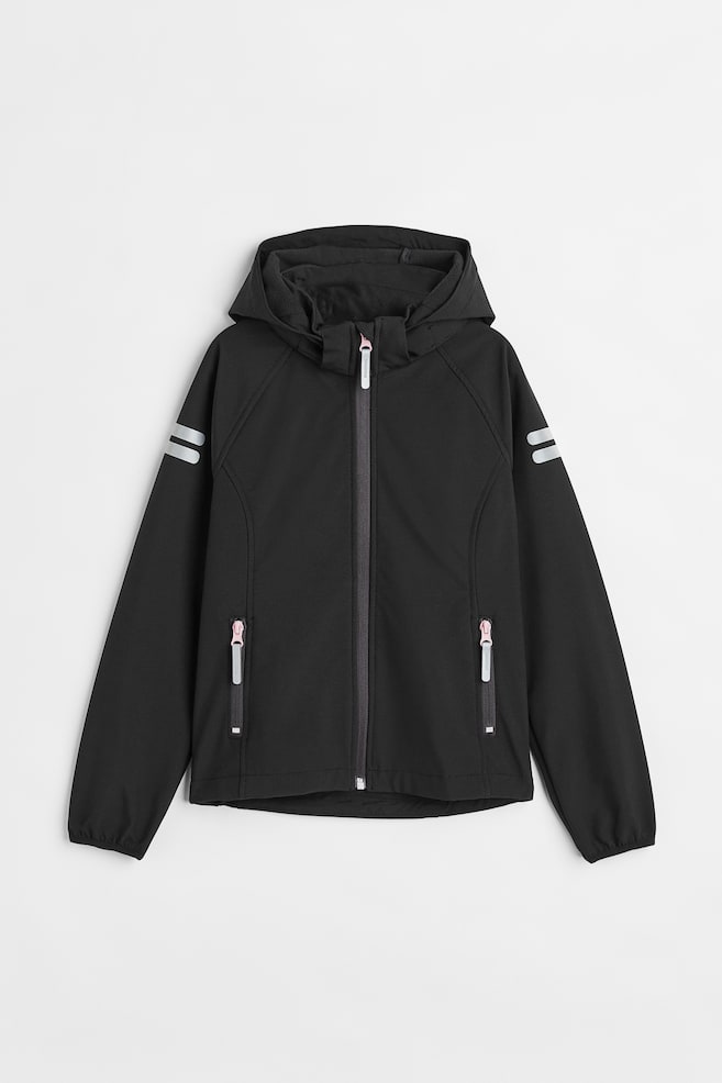 Water-resistant jacket - Black - 1