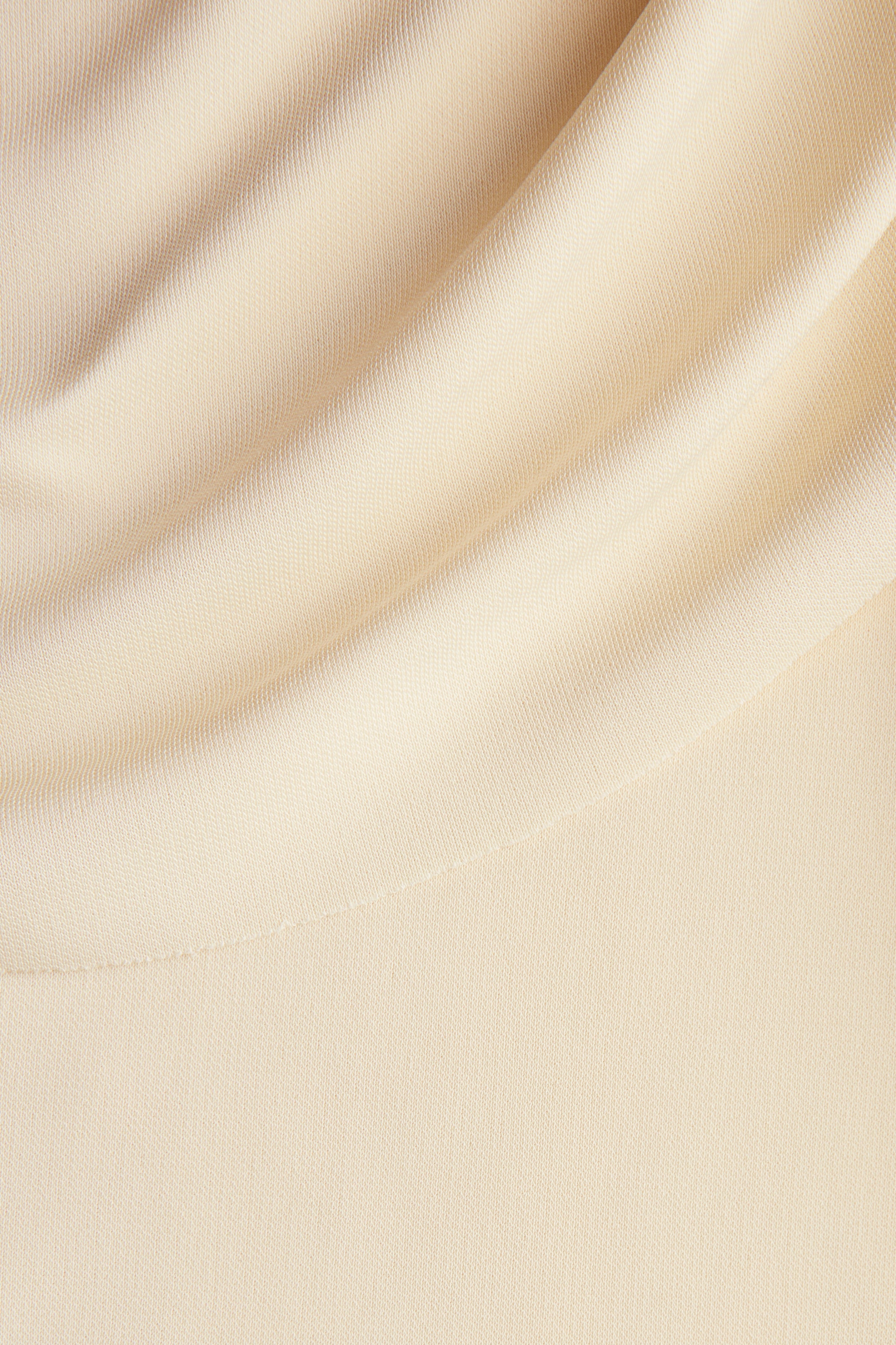 Draped Maxi Skirt