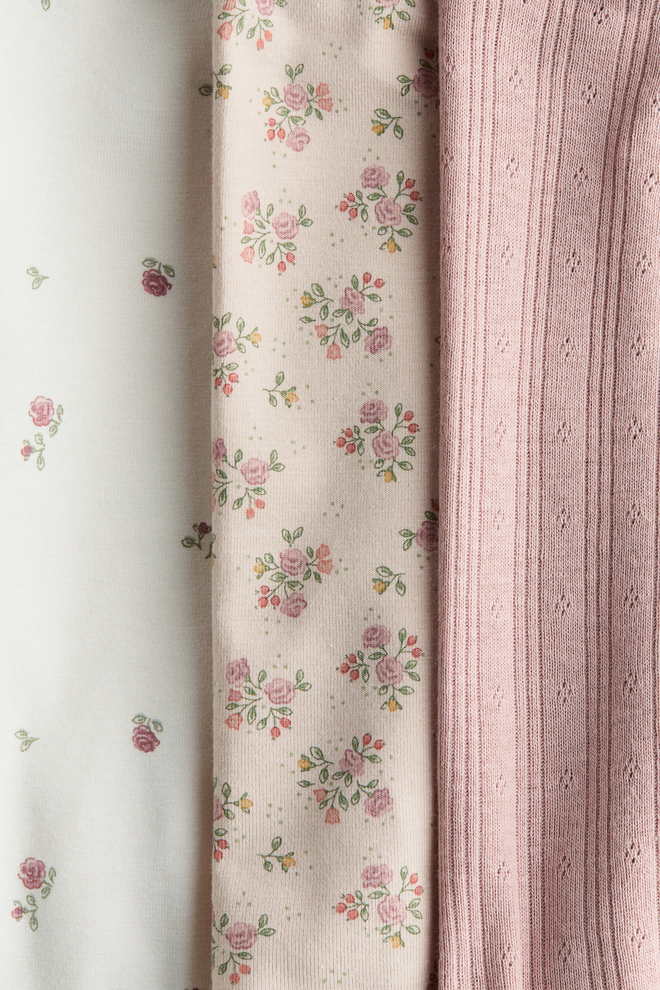 Lot de 3 leggings en coton