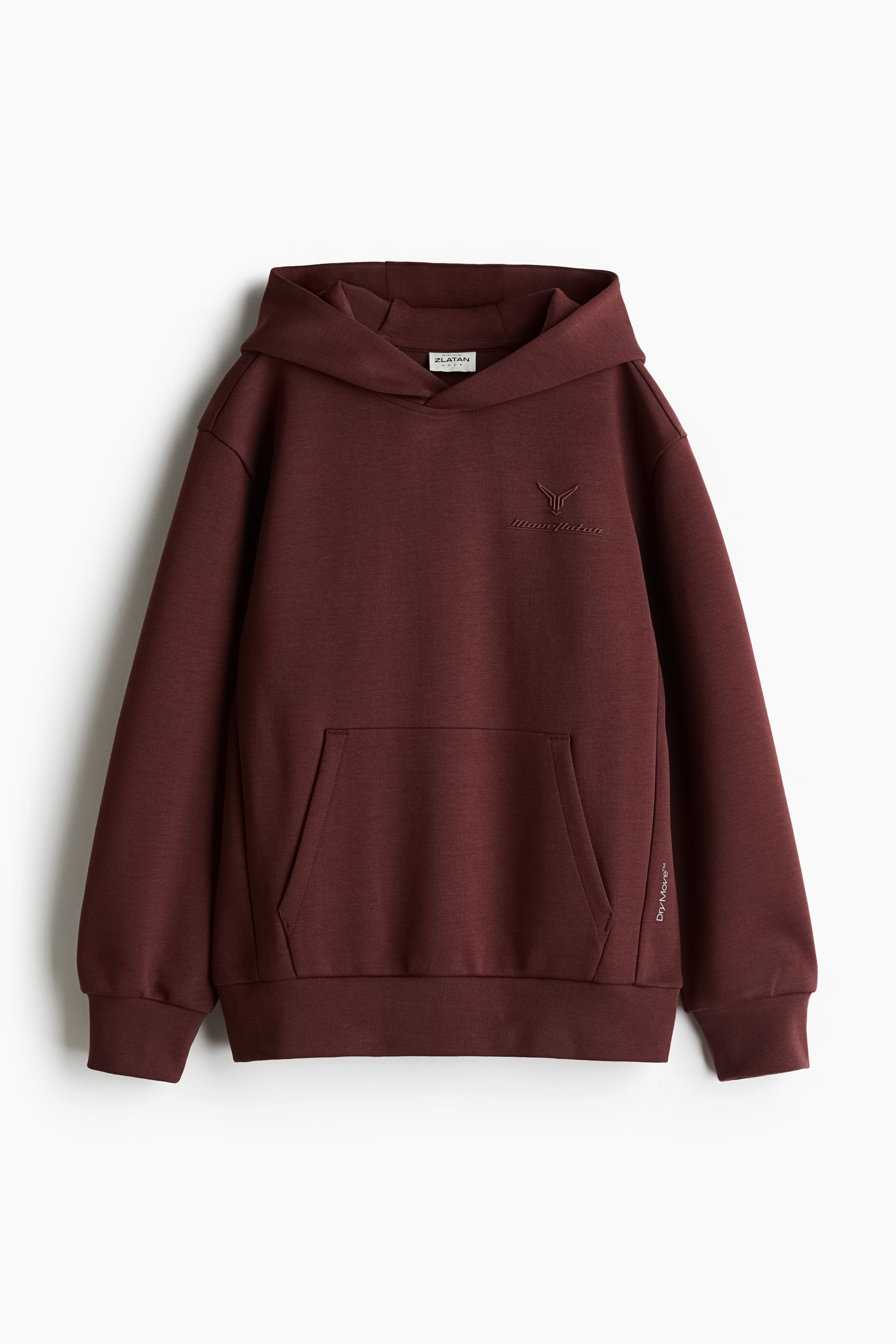 Sports Hoodie in DryMove Burgundy Kids H M US