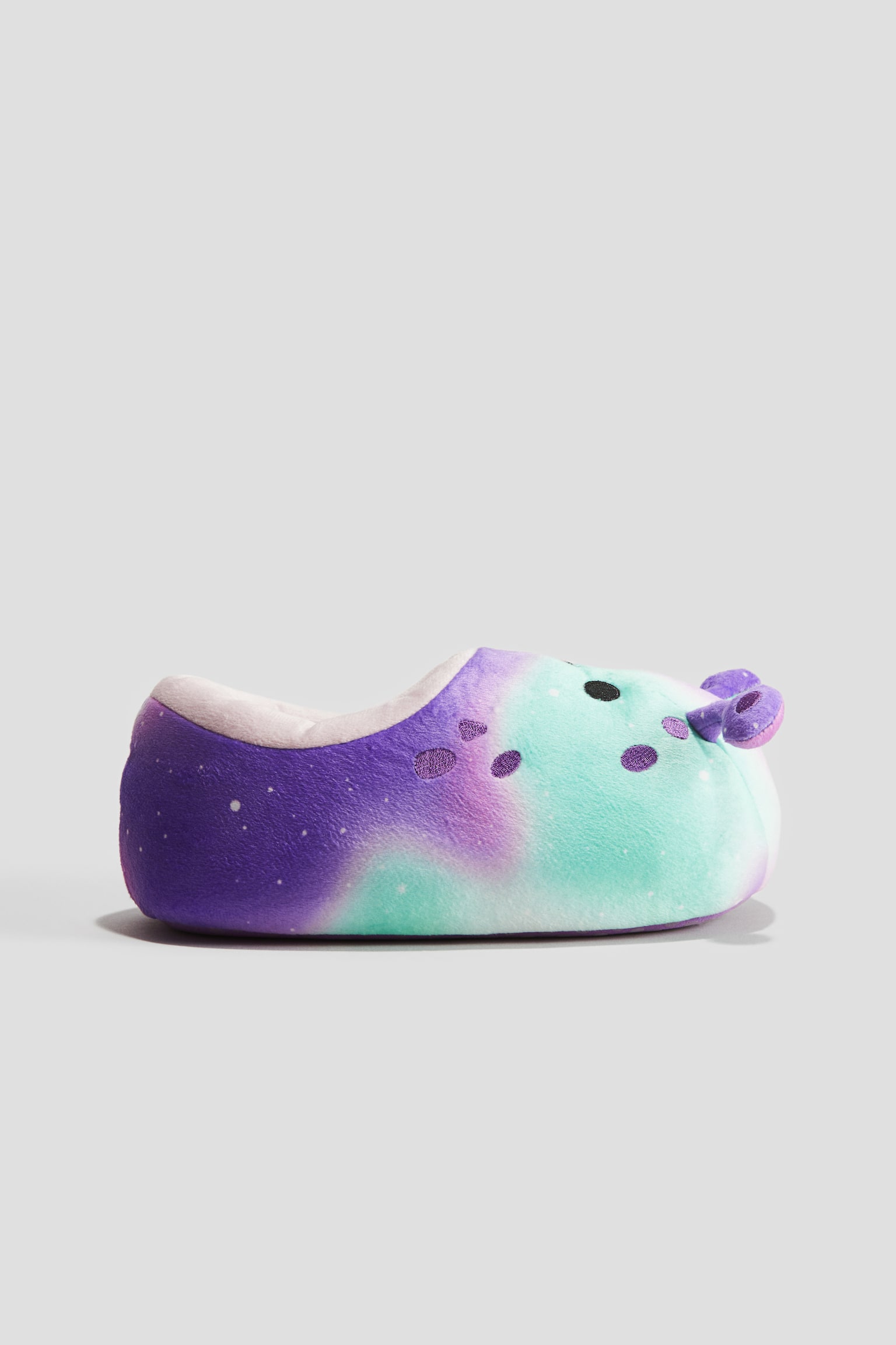 Детские тапочки H&M Fluffy Slippers, цвет: Фиолетовый — фото 3
