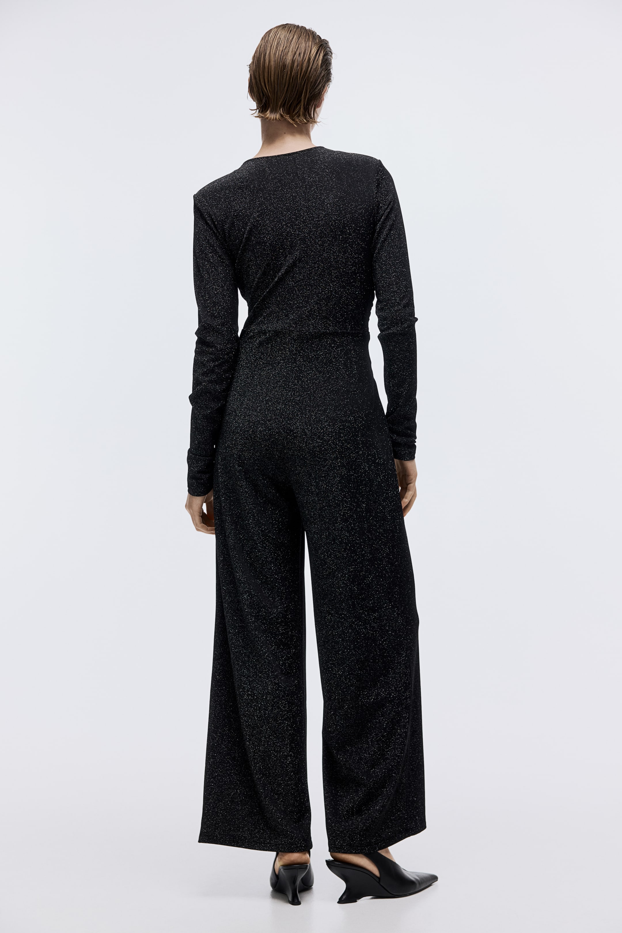 View larger image: Glittery jumpsuit - Black - Ladies | H&M IN 5