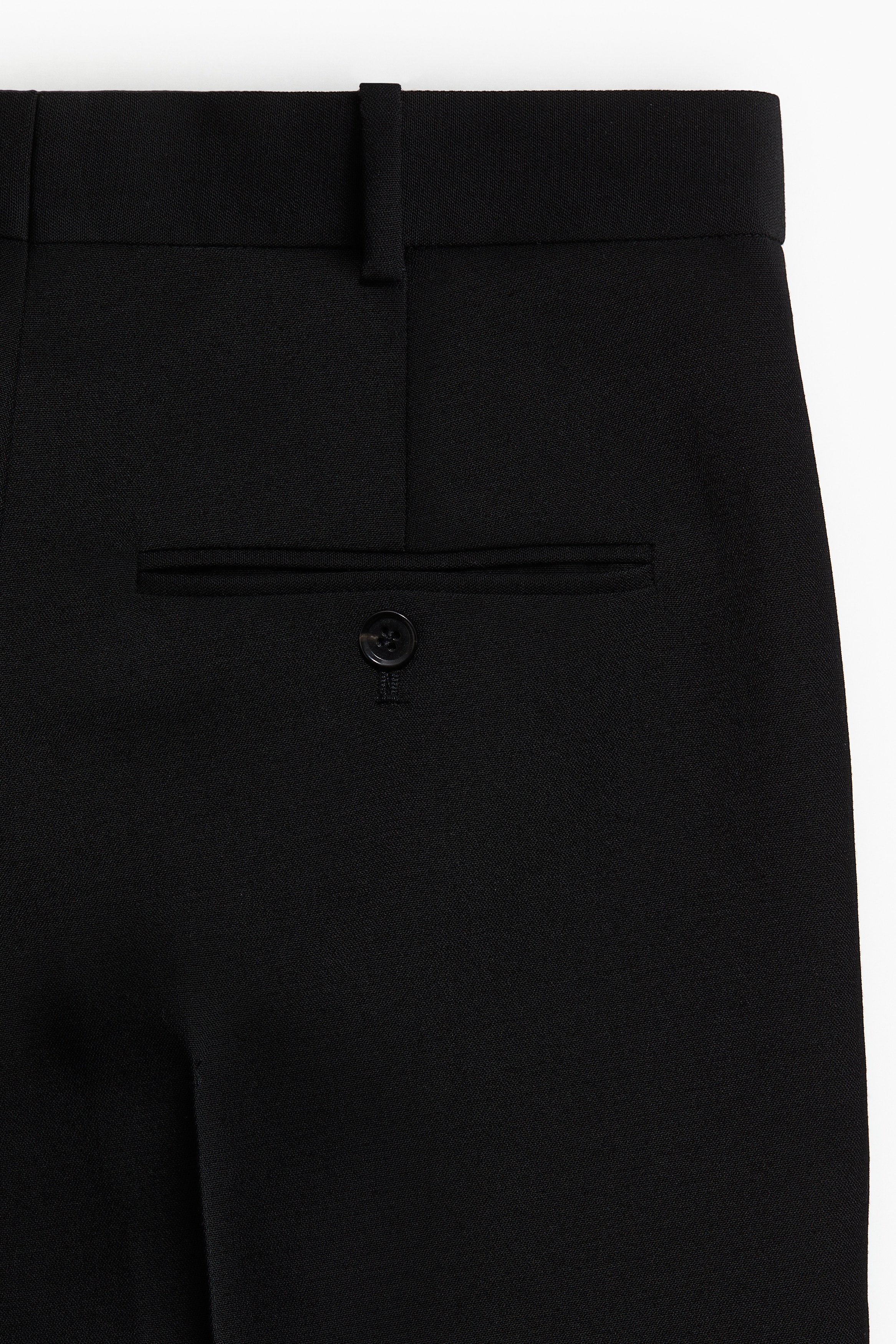 Wool-blend tailored trousers