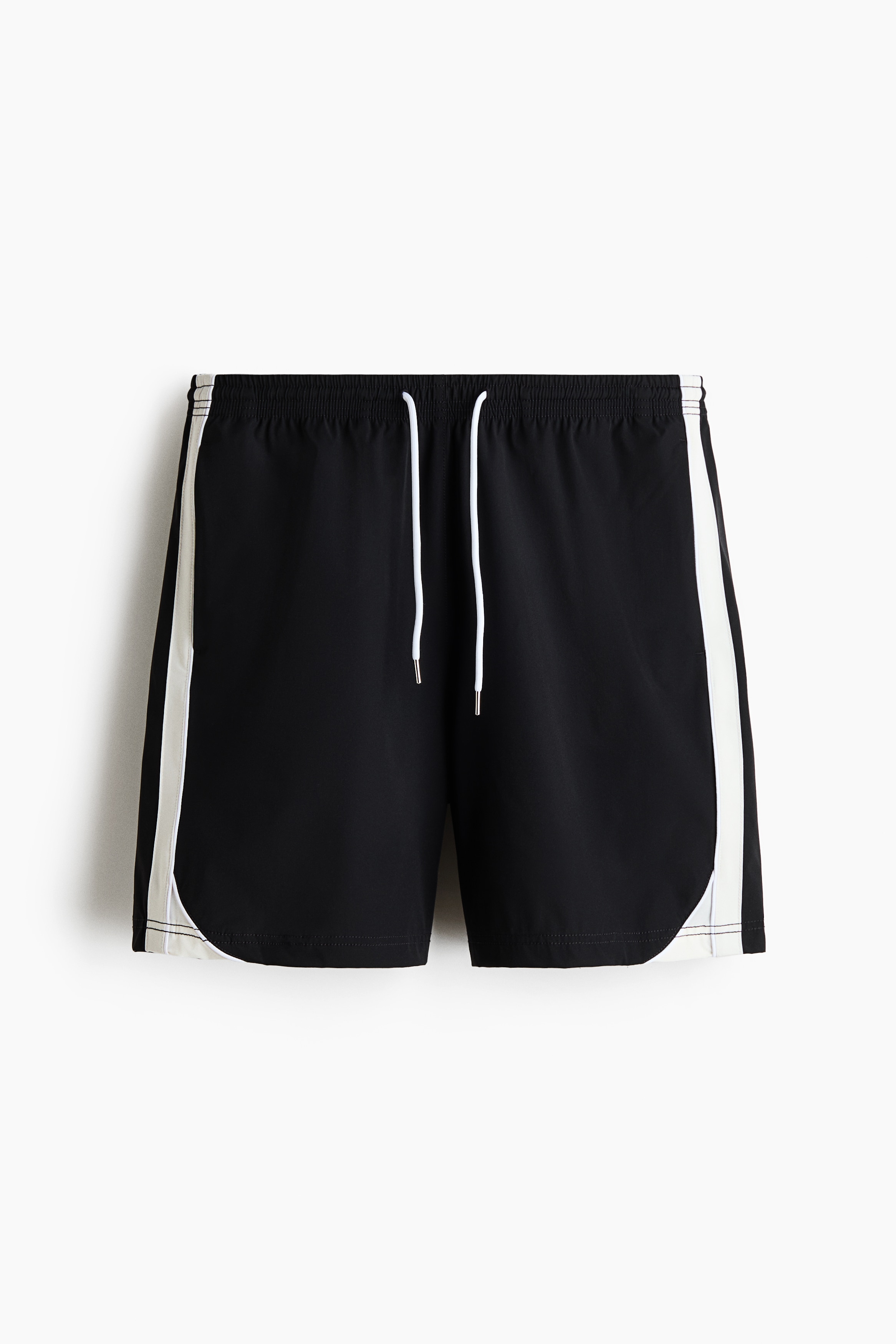 Shorts deportivos Regular Fit - Negro/Bloques de color/Verde oscuro/Bloque de color/Borgoña/Bloques de color