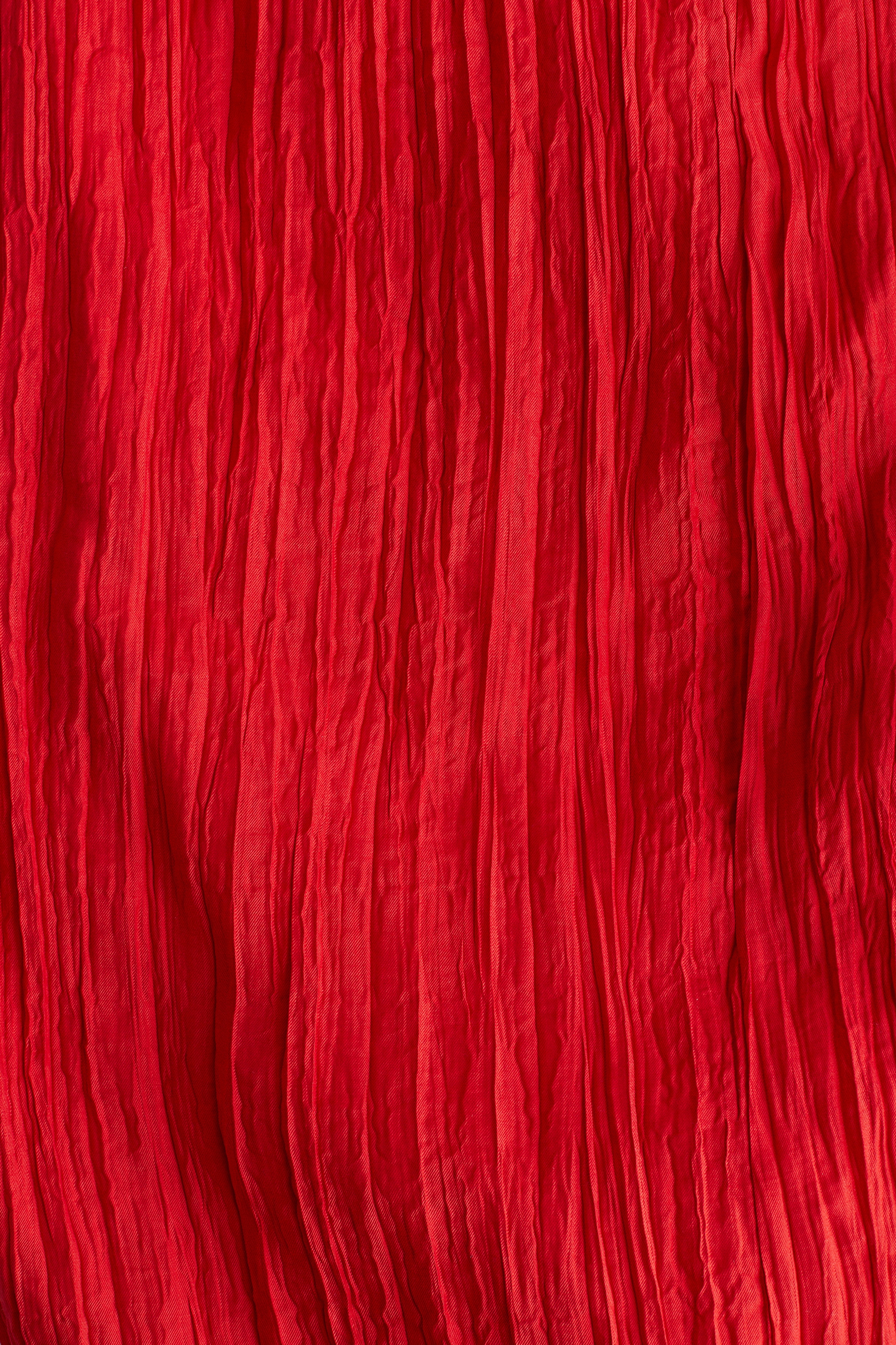 Crinkled strappy dress