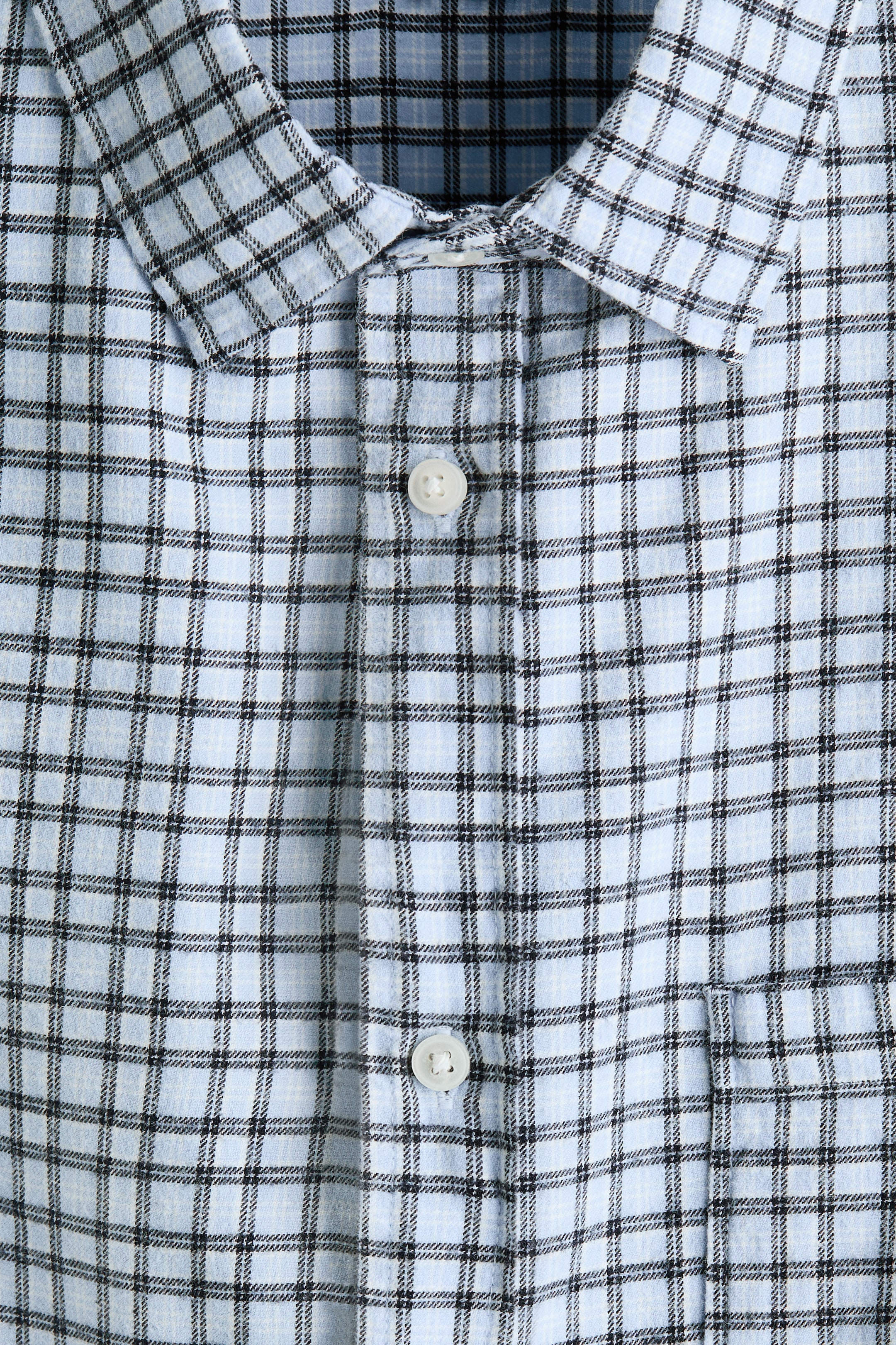 Мужские рубашки H&M Relaxed-Fit Cotton Flannel Shirt — фото 3