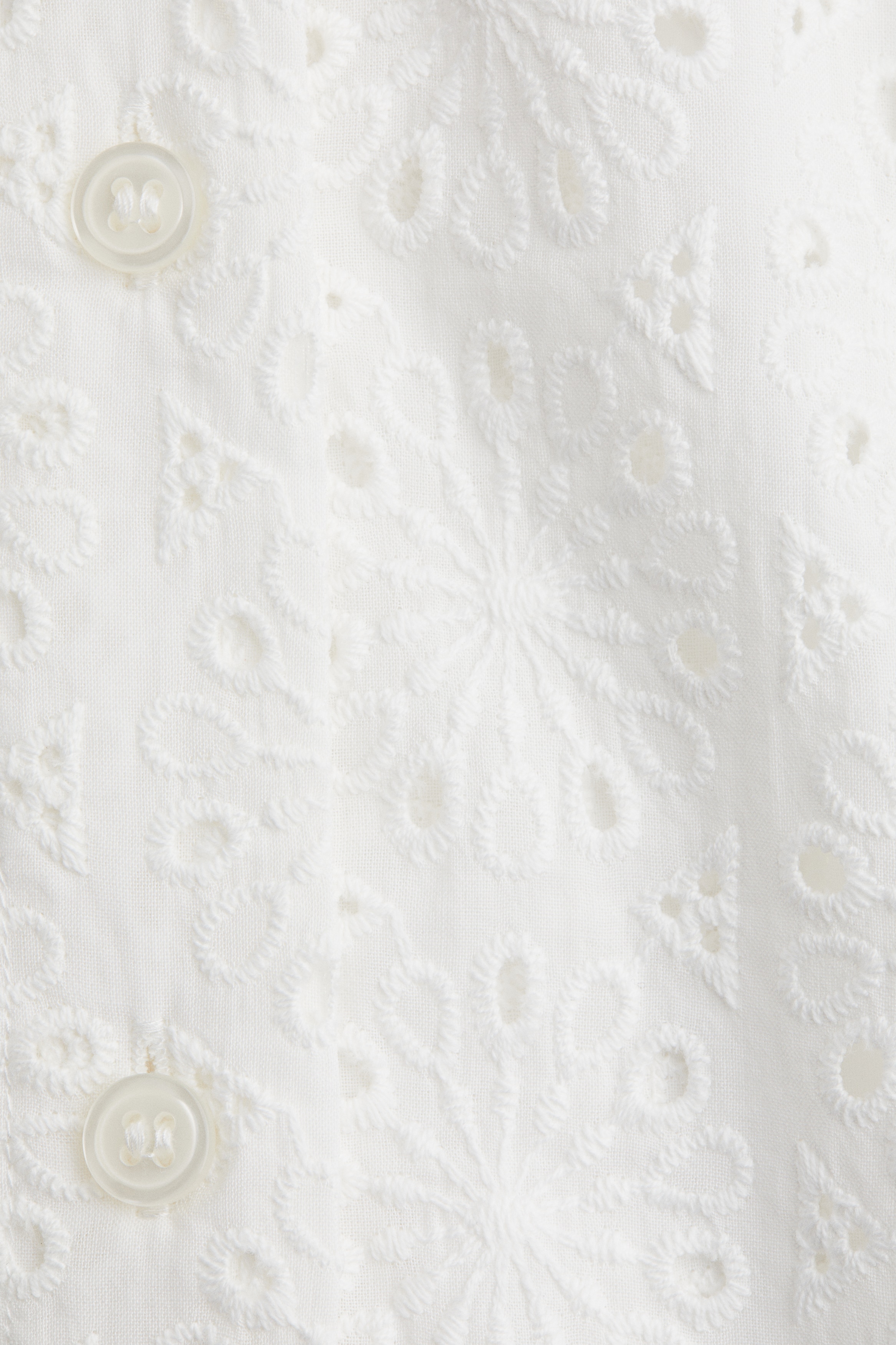 Broderie anglaise shirt
