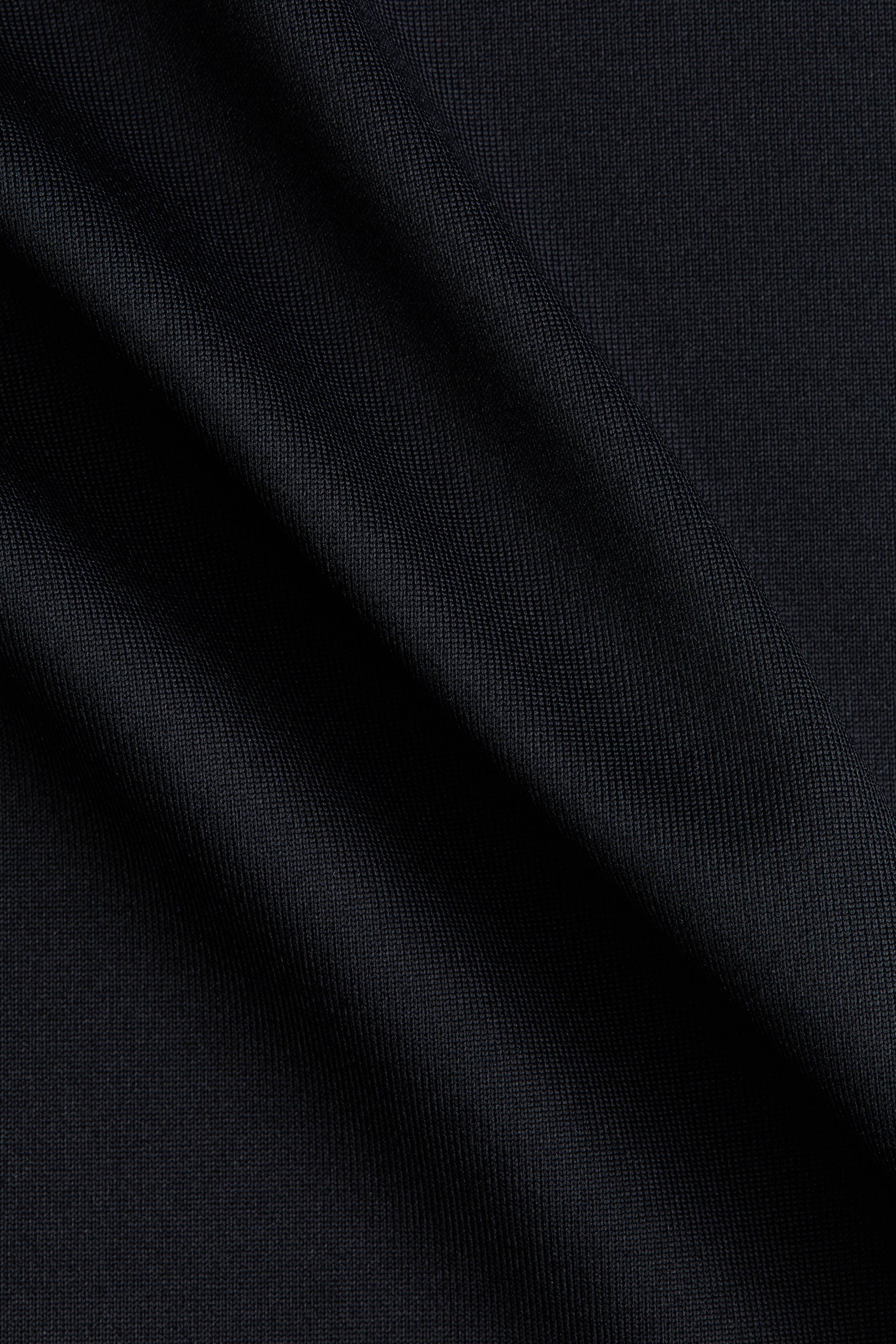 Long-Sleeved Scoop-Neck Top