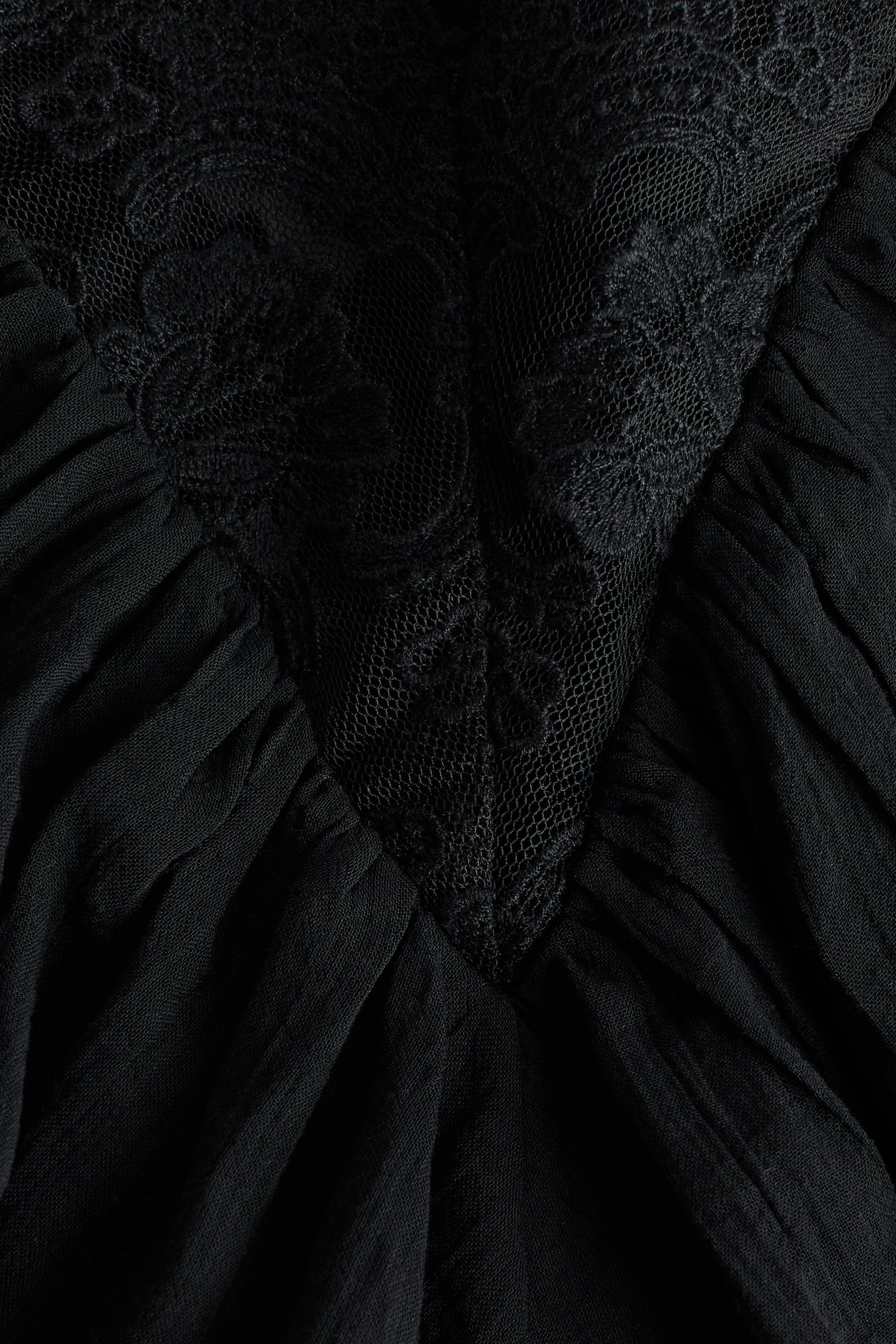 Flounce-Trimmed Lyocell Top - image 4