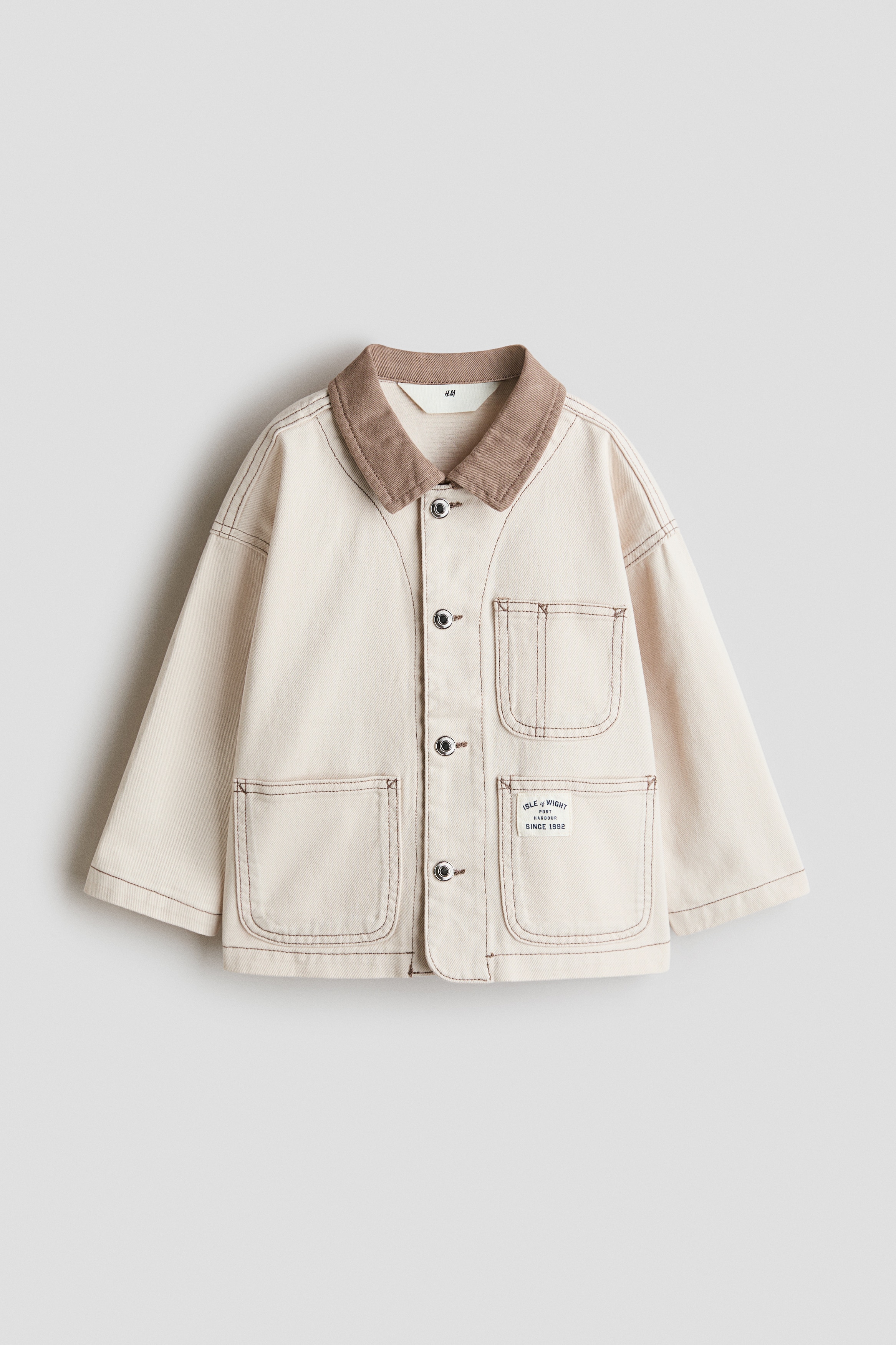 H & M - Utility-Jacke aus Twill - Beige - Kinder