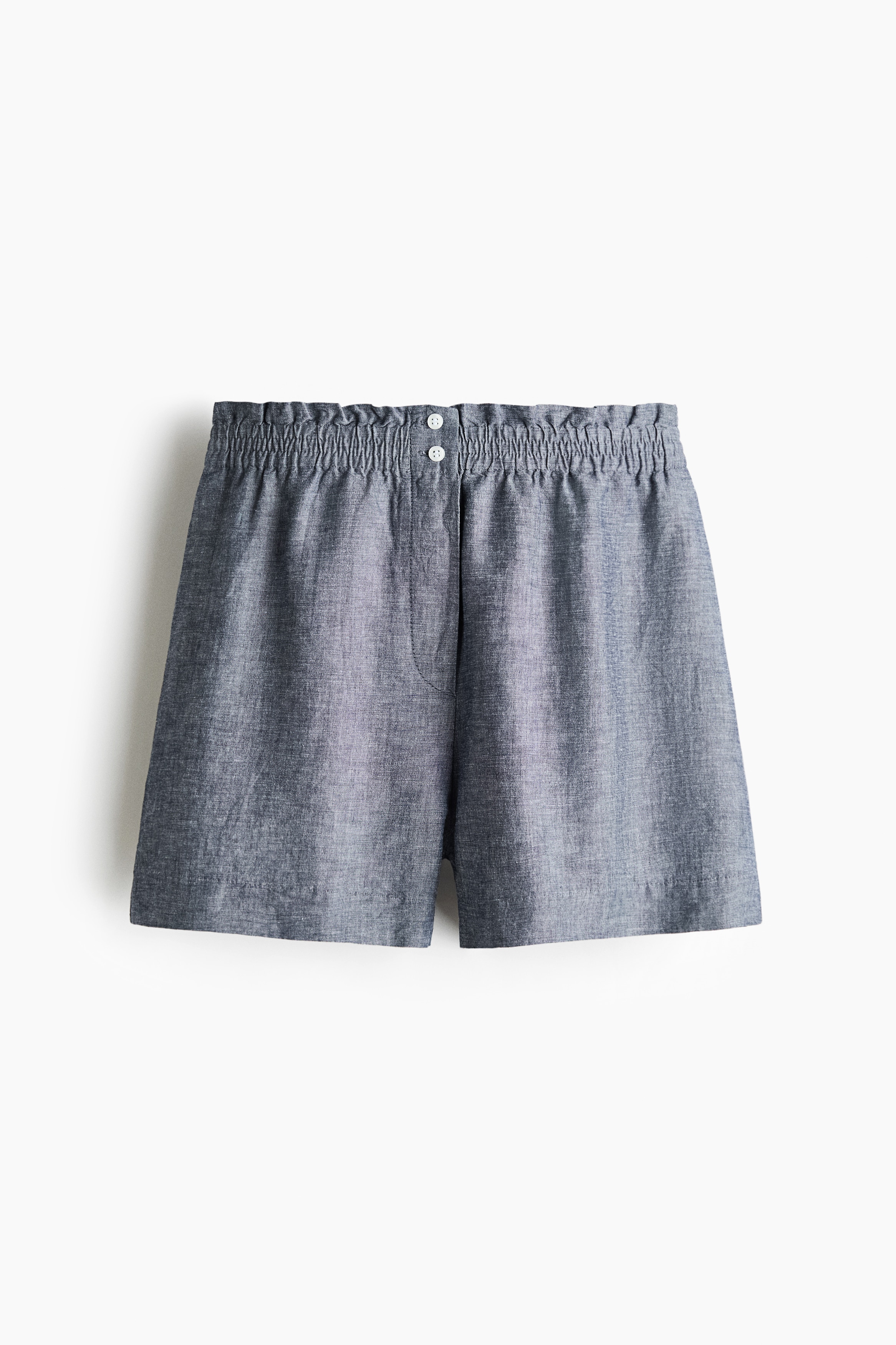 Linen-Blend Paper-Bag Shorts from H&M - $24.99