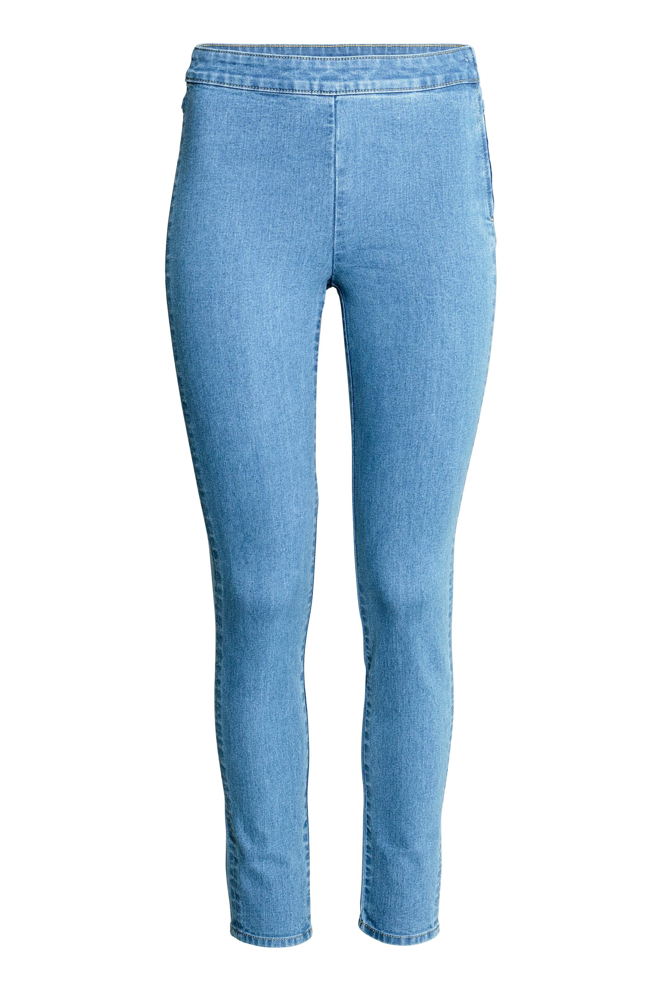 Näytä suurempi kuva: Stretch-housut - Vaalea deniminsininen - NAISET | H&M FI 1