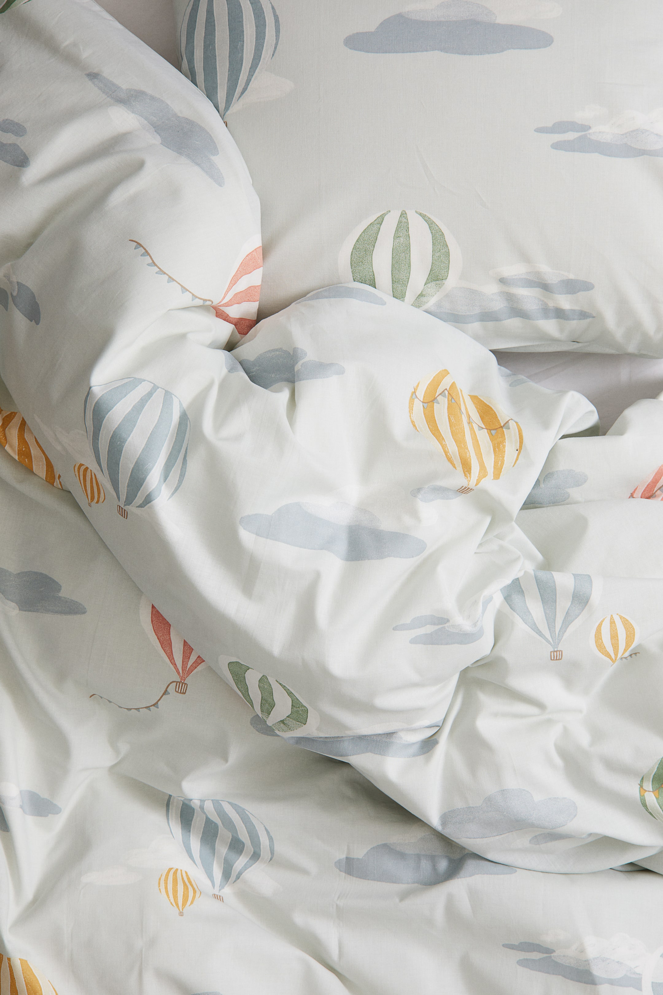 Patterned Cotton Duvet Cover Set