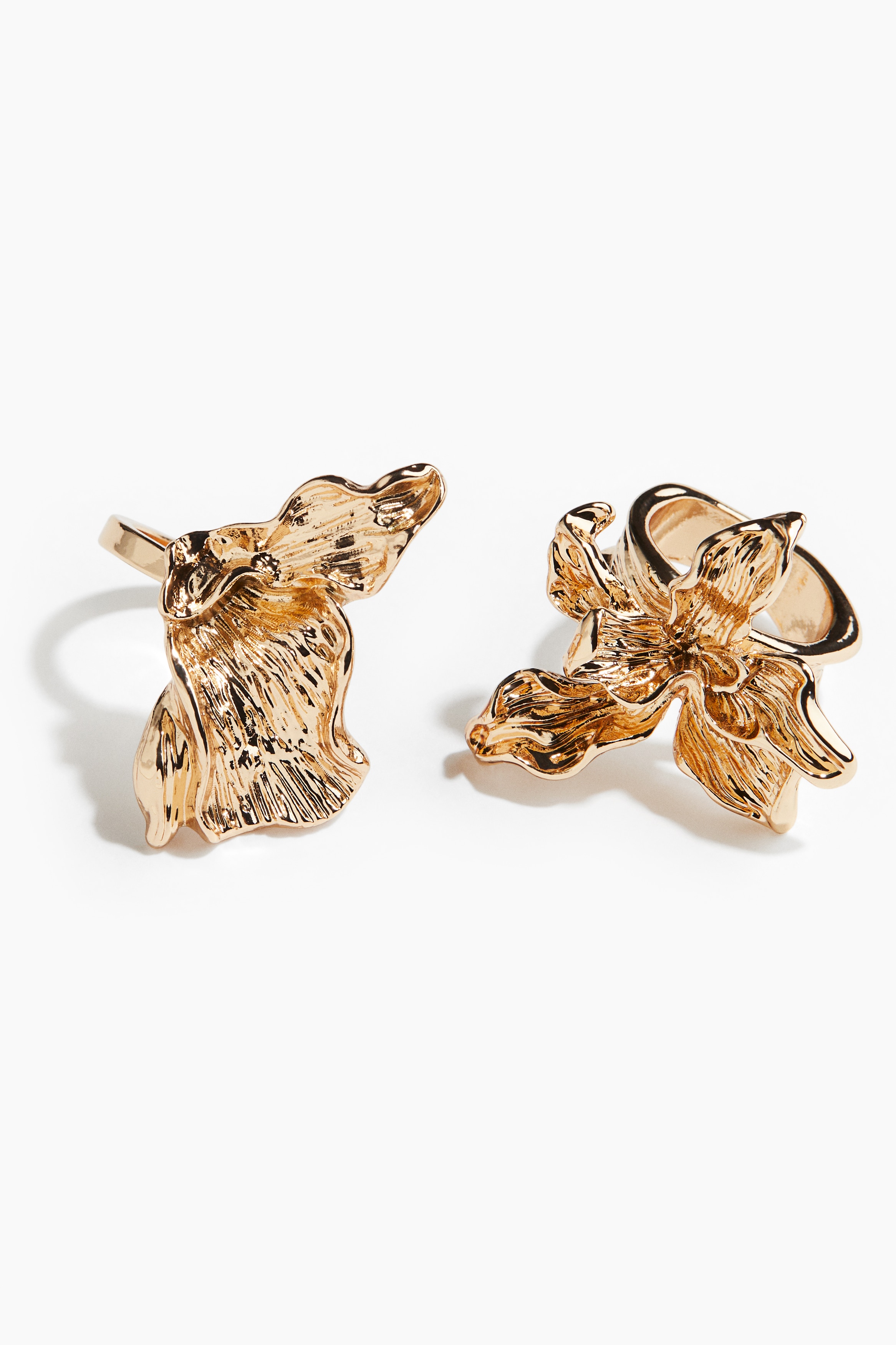 2-pack organic-shaped rings