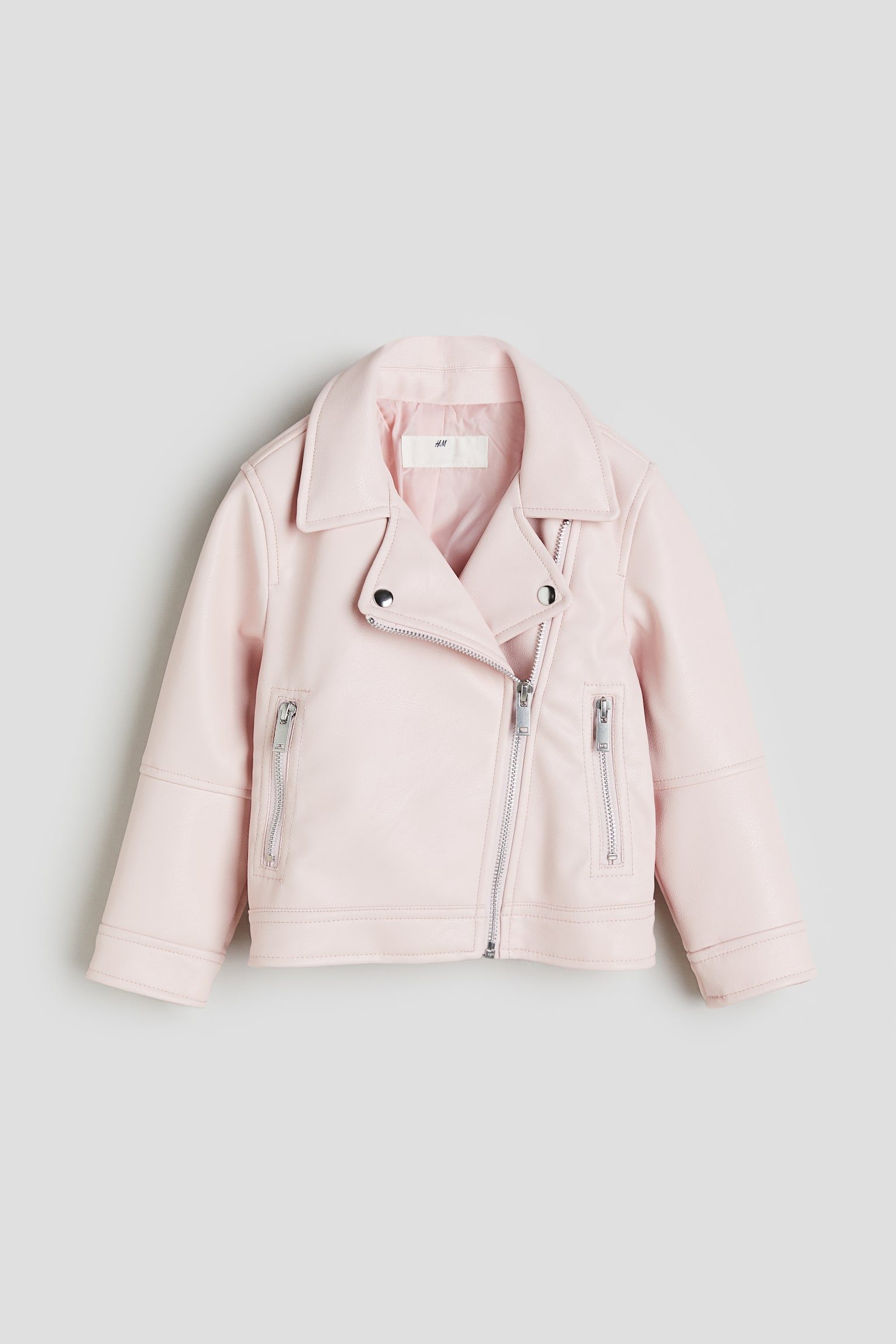 Biker Jacket - Light pink - 1