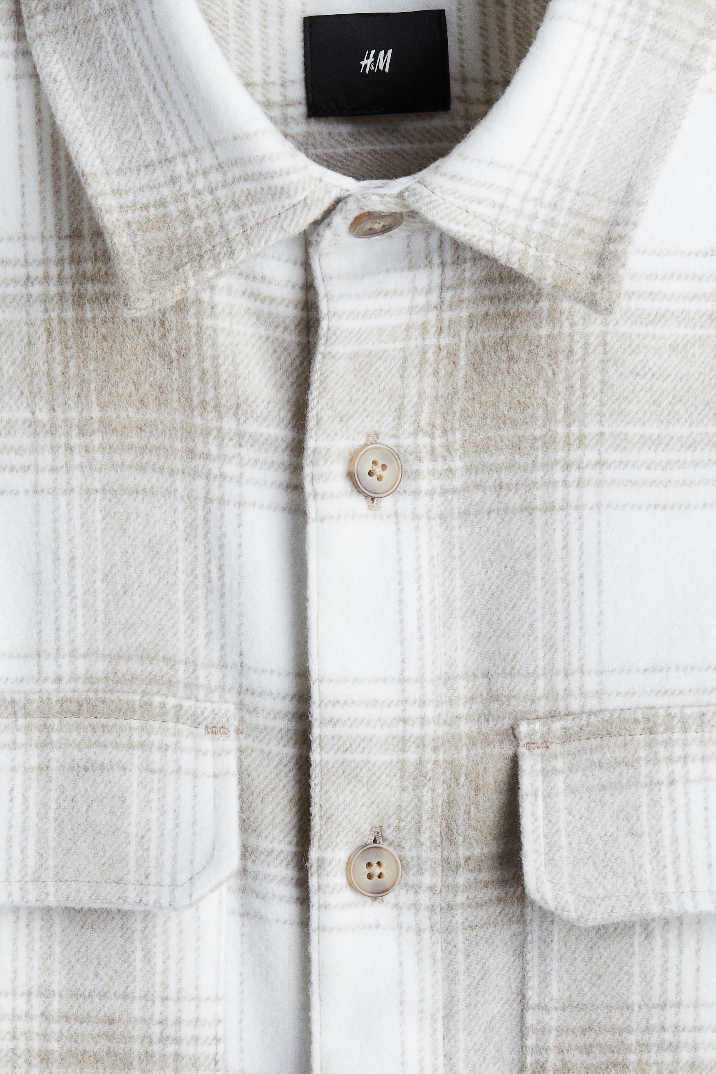 Regular Fit Flannel overshirt