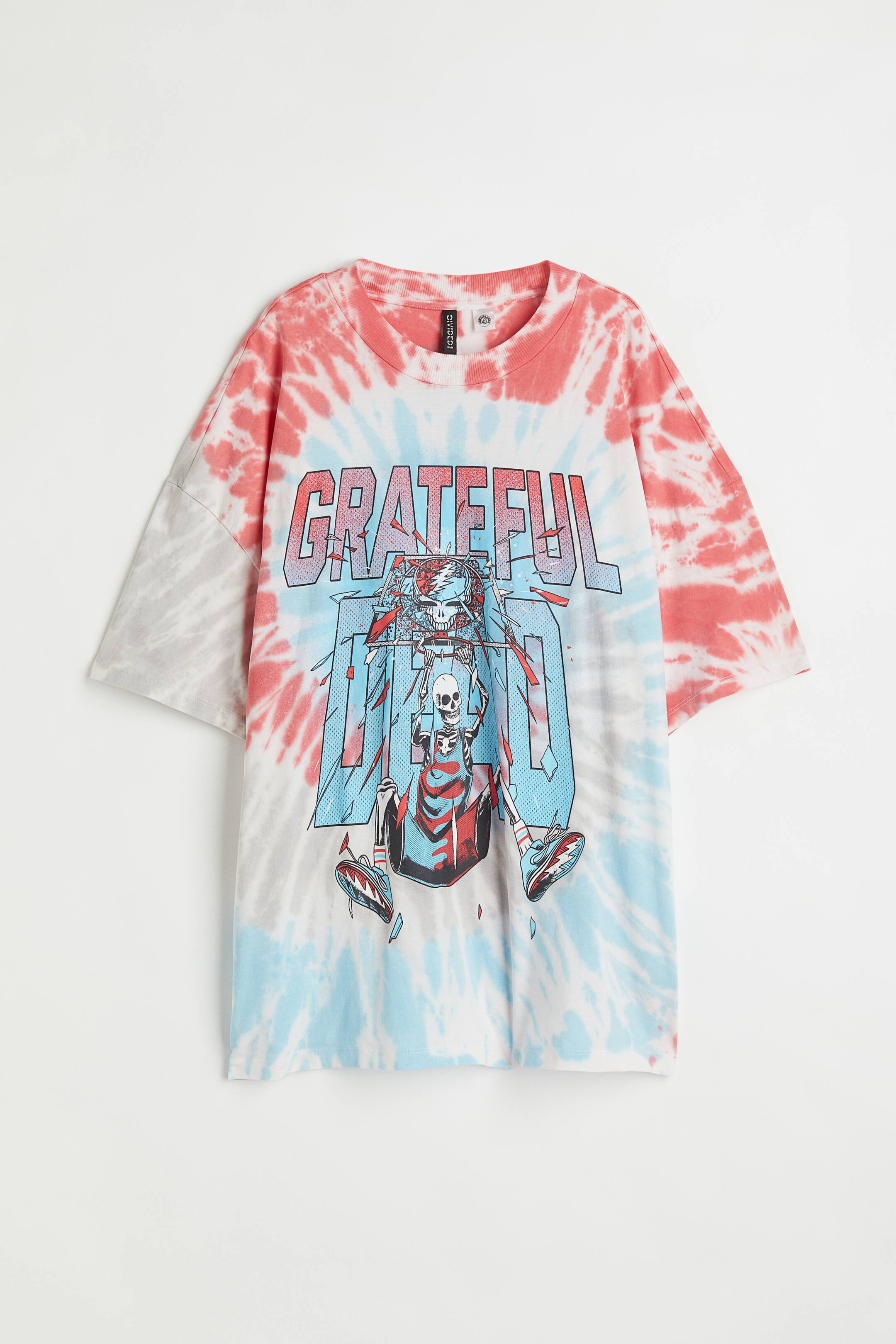 View larger image: Printed T-shirt - Light blue/Grateful Dead - Ladies | H&M 1