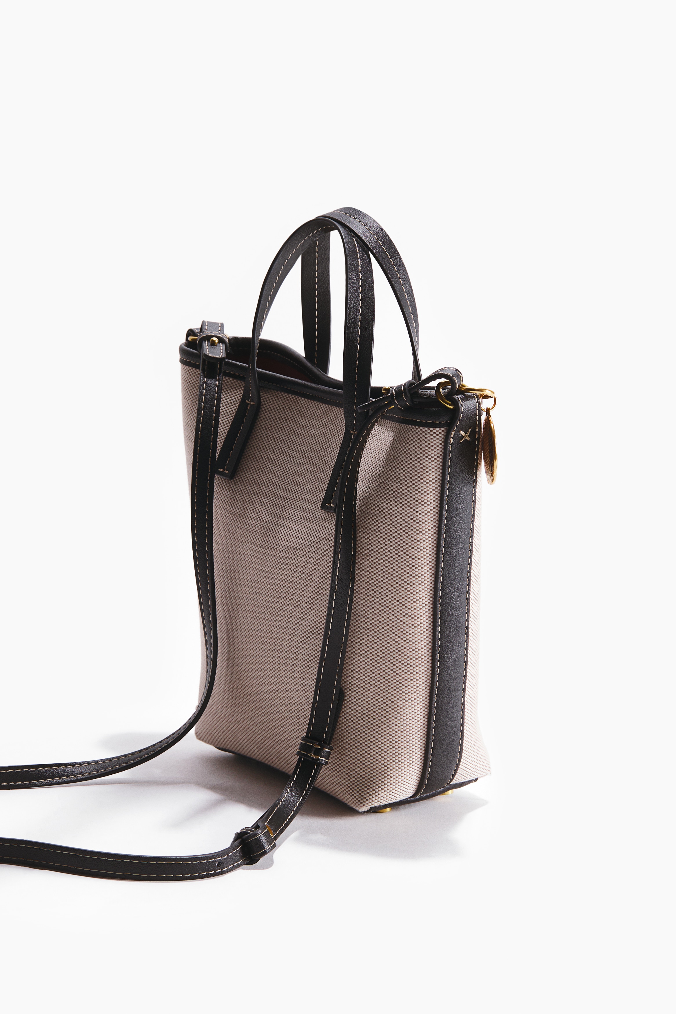 スモールキャンバストートバッグ - ベージュ - レディース | H&M JP