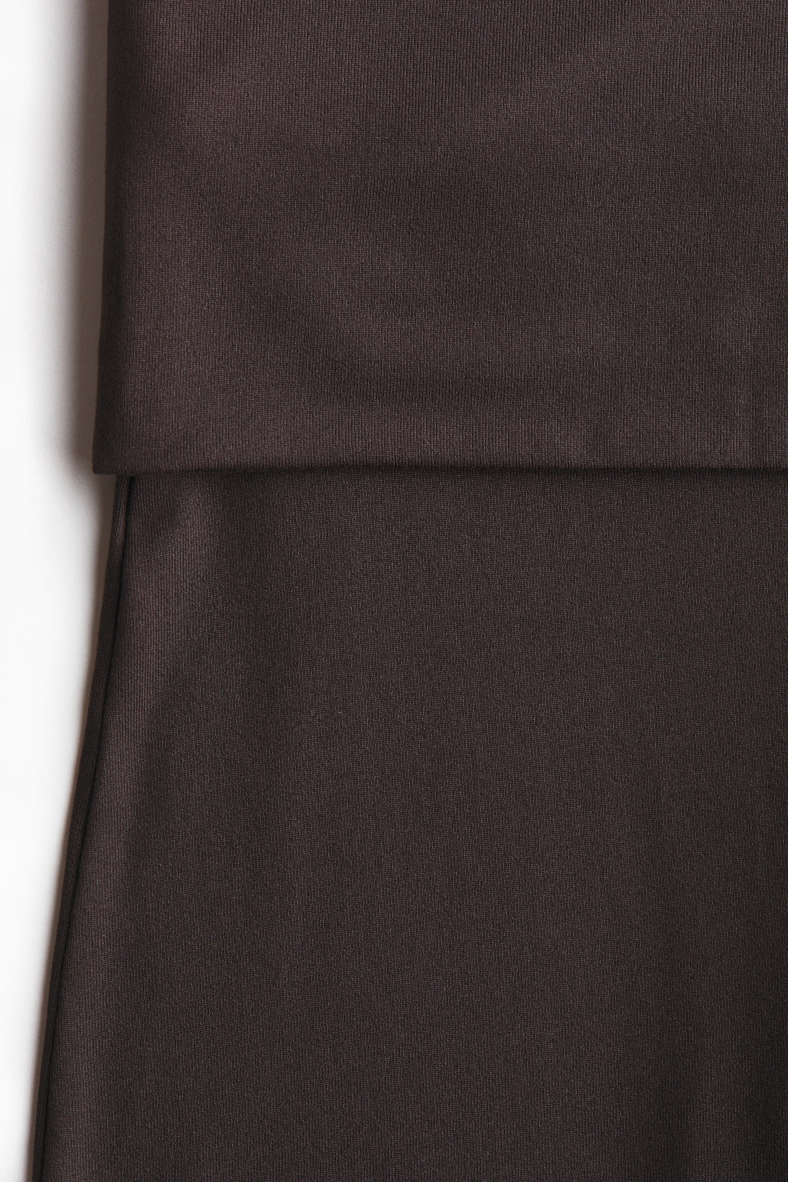 Flared yoga leggings with SoftMove™ - Warm brown/Black - 4