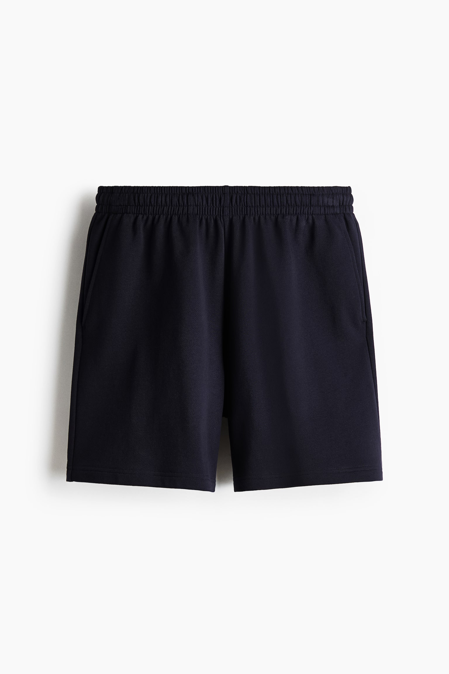 Regular Fit sweatshorts - Navy blue/Light grey marl/Black - 2