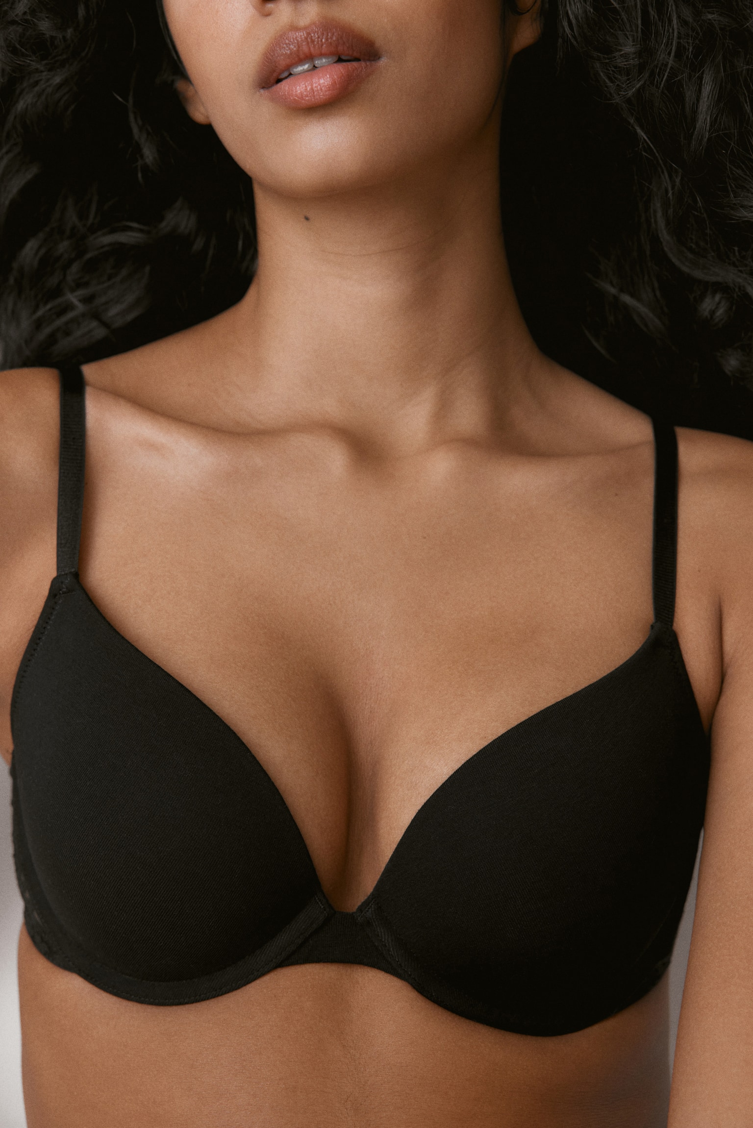 2er-Pack Push-up-BHs - Beige/Schwarz/Rosa/Taubenblau/Weiss/Schwarz - 3