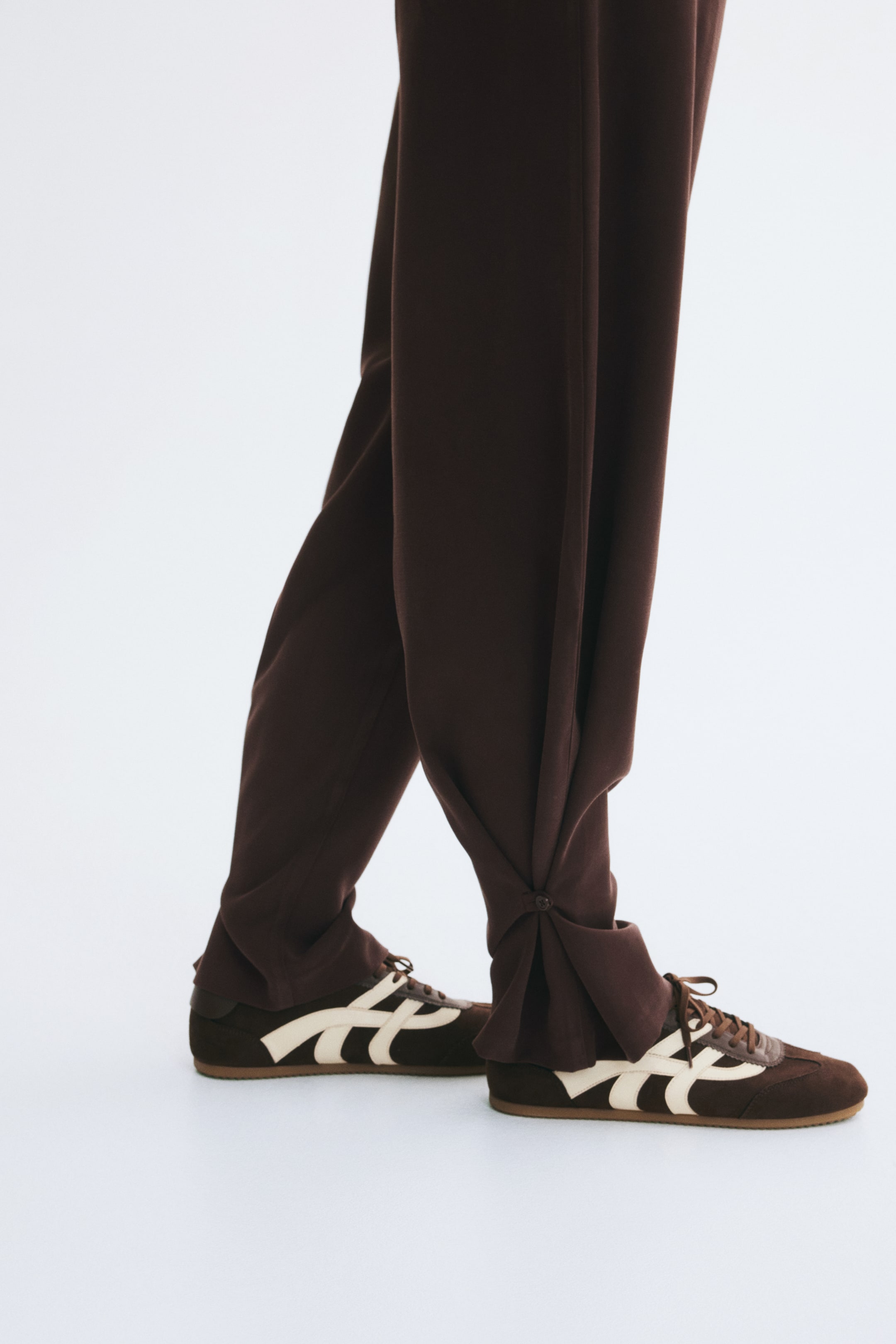 Dressy Barrel-Leg Pants
