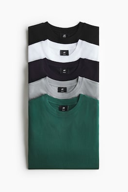 5-pack T-shirt Regular Fit