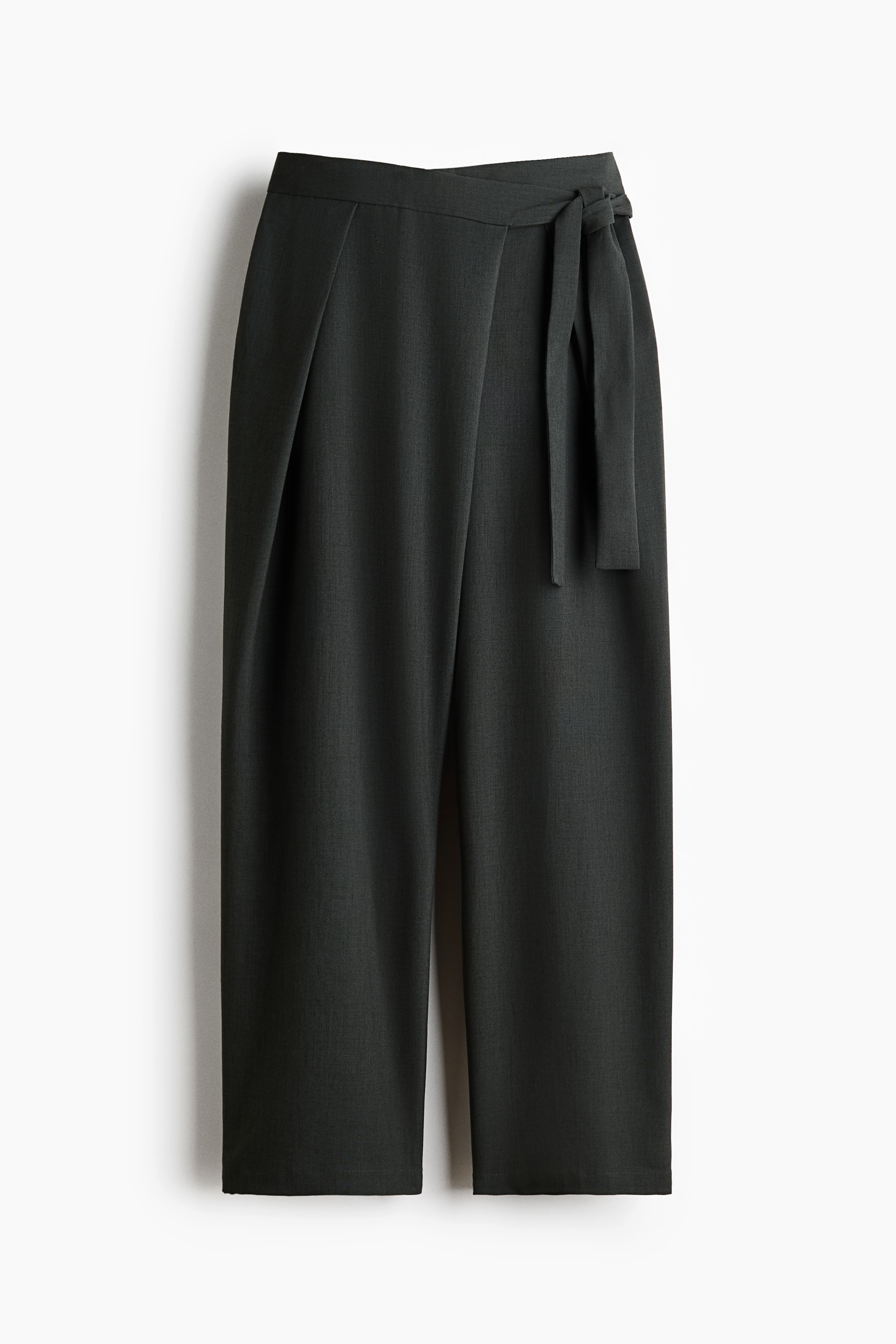 Pantalon avec détail croisé
