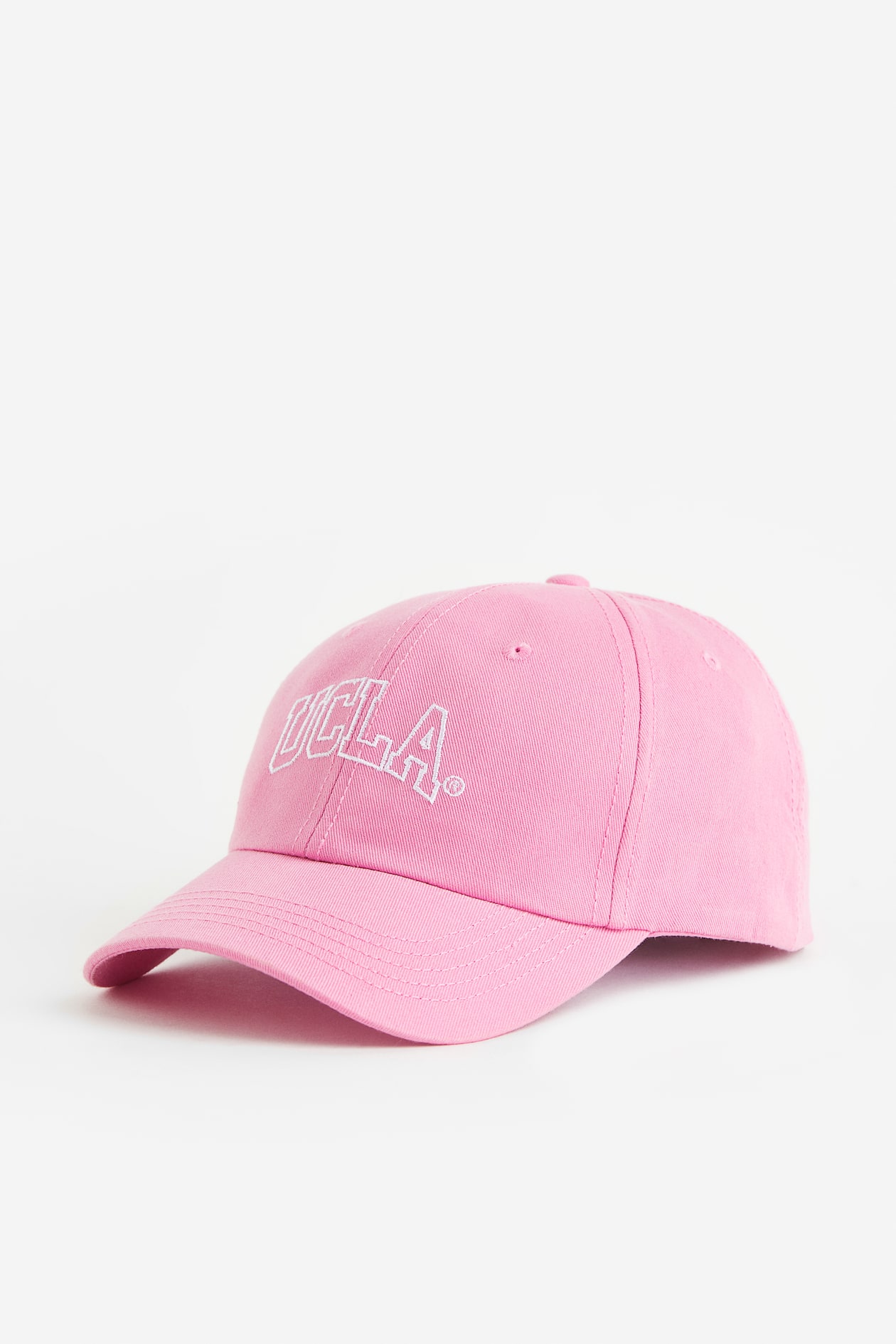 Embroidered cap - Light pink/UCLA - Ladies | H&M GB