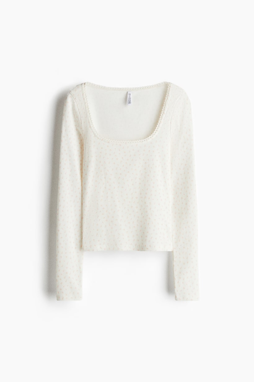 Cropped Shirt Forever 21 White Long Sleeve Crop Top Crop Shirt Forever 21  Basic Crop Top, image size:820x1230