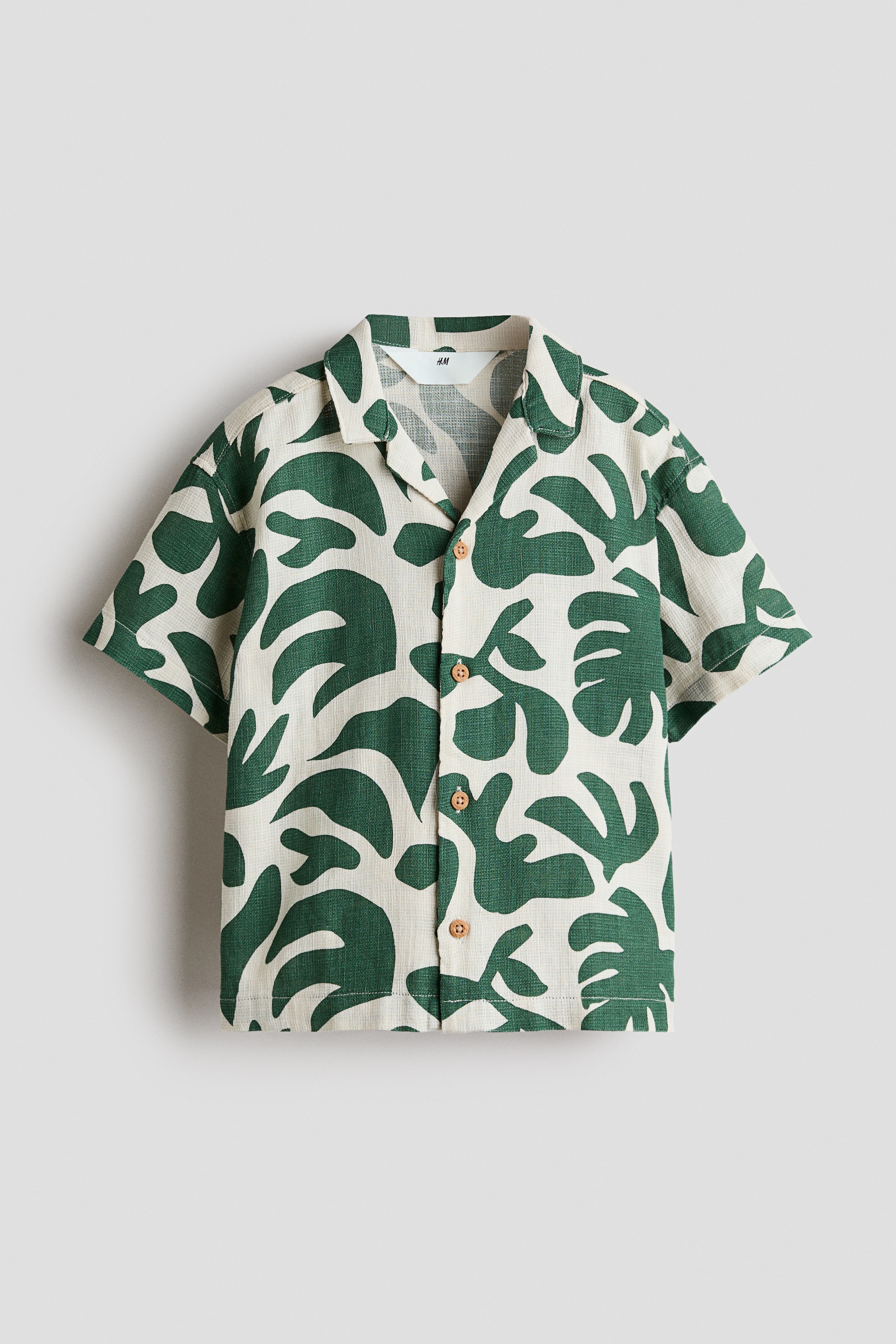Printed resort shirt