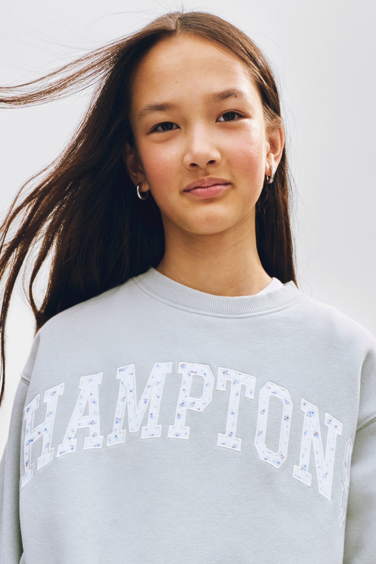 סווטשירט עם מוטיב - ירוק בהיר/Hamptons - 3