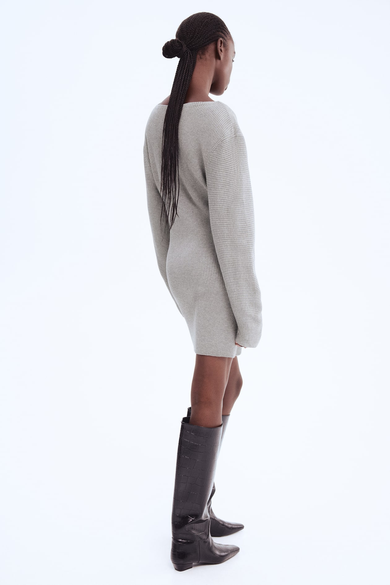 Rib-Knit Dress - image 4