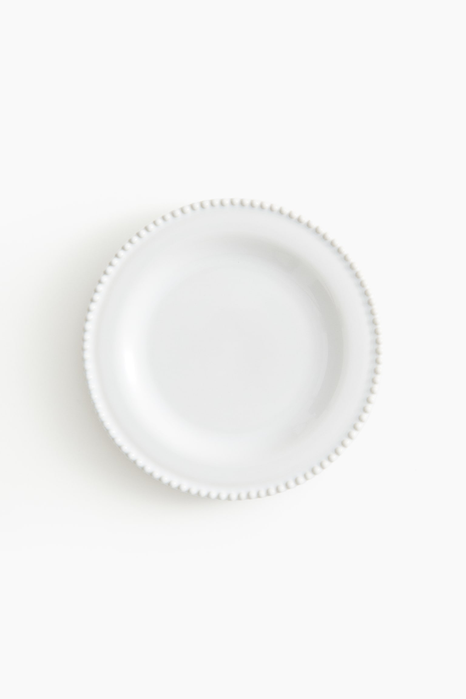 Stoneware plate - White - 1