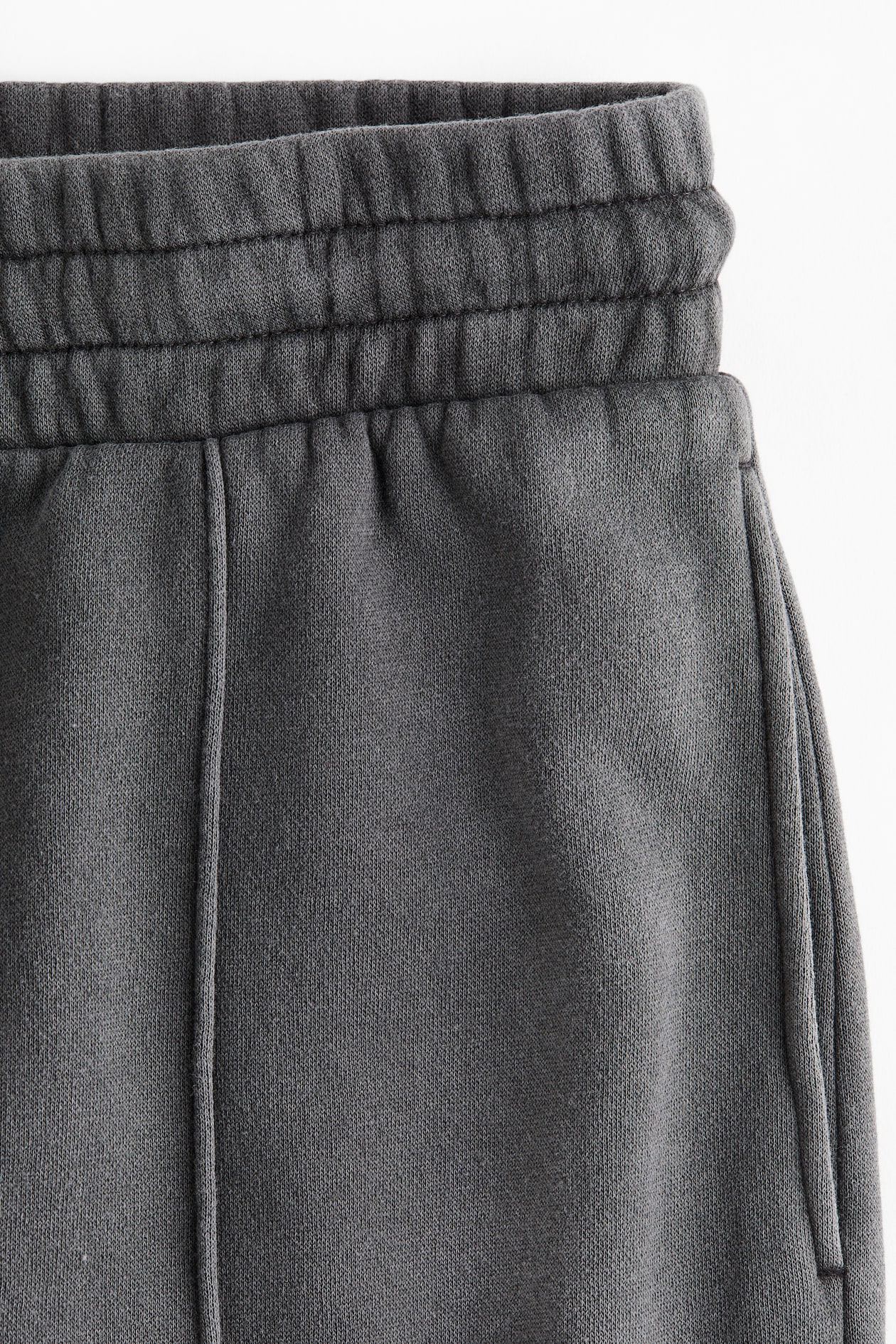 Wide-Leg Crease-Front Sweatpants - image 3