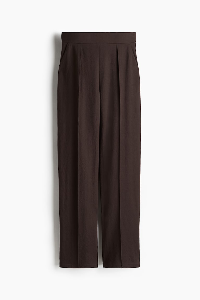 Women's Black High-waist Dress Pants | H&M US Women's Black High-waist Dress Pants | H&M US