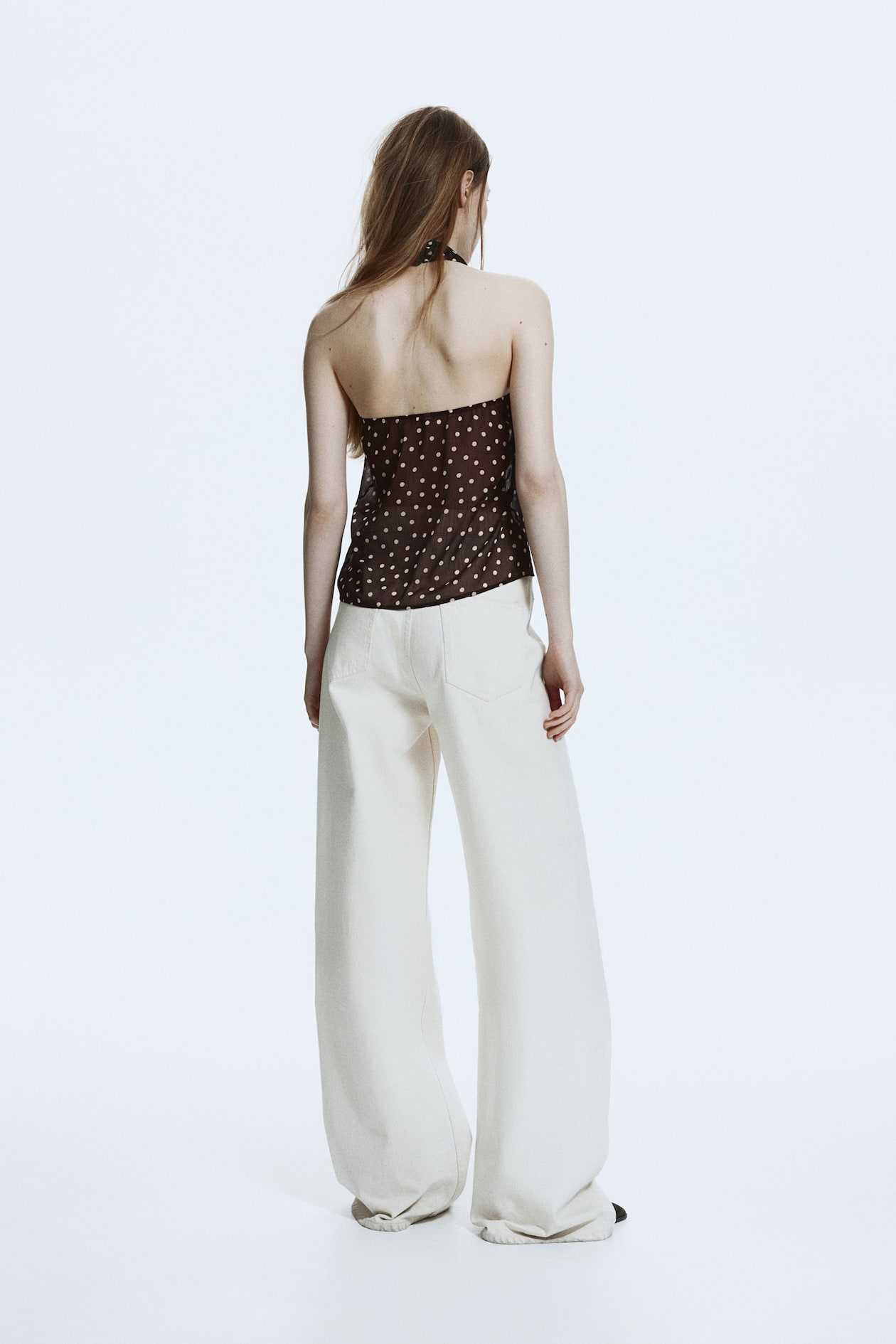 Halterneck Chiffon Top - image 2