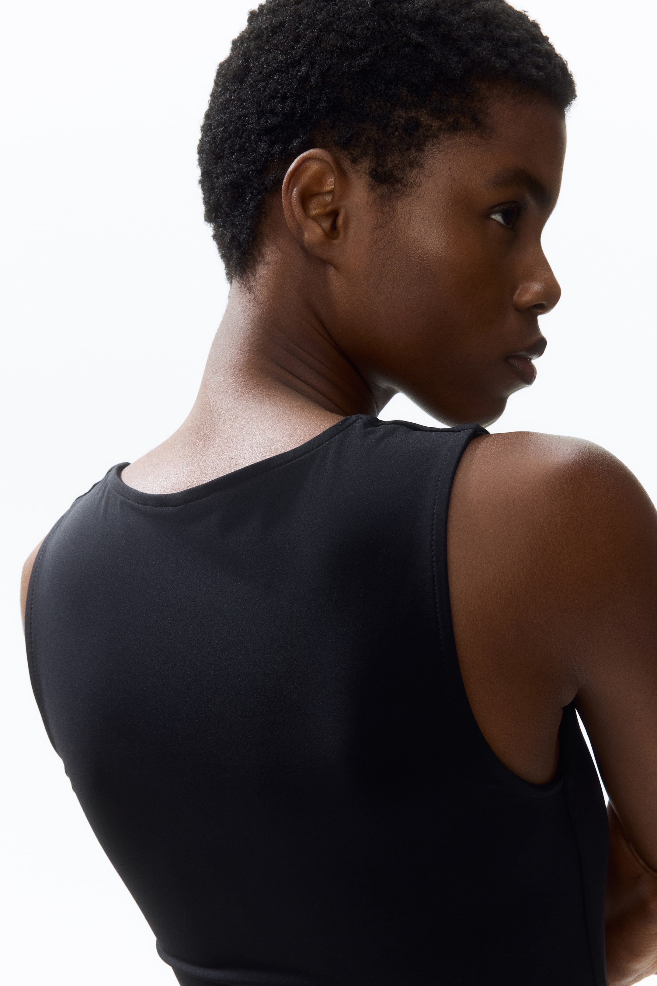 Square-Neck Tank Top