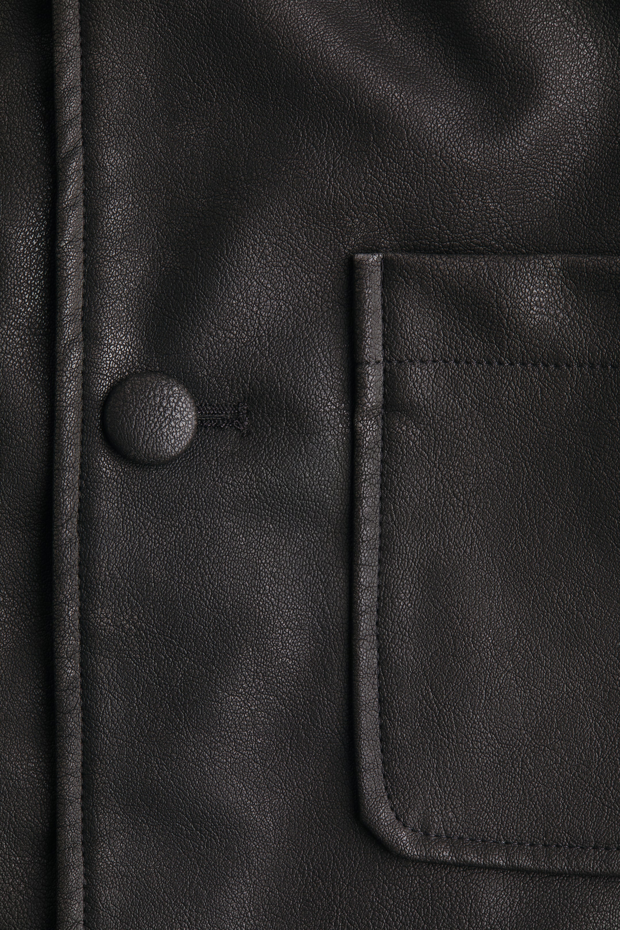 拡大画像を表示: コーティングジャケット - ブラック - レディース | H&M JP 6