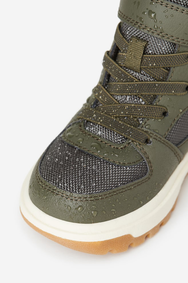 Sneakers alte impermeabili - Verde kaki scuro - 6