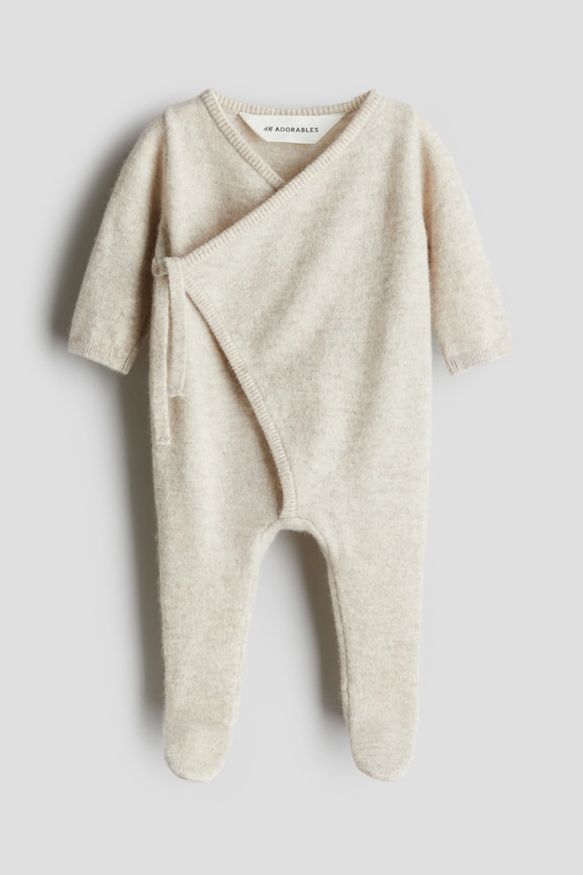 Cashmere Jumpsuit - Beige - 1