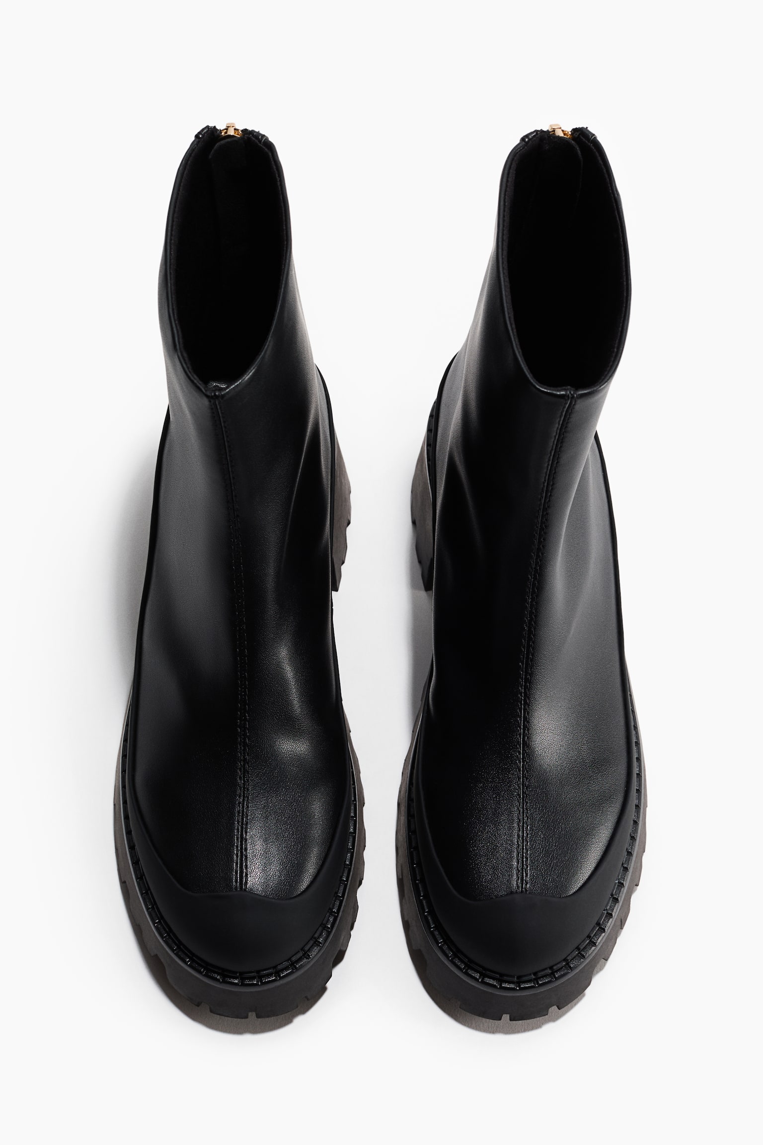 Женские ботинки H&M Chunky Ankle, цвет: Чёрный — фото 3