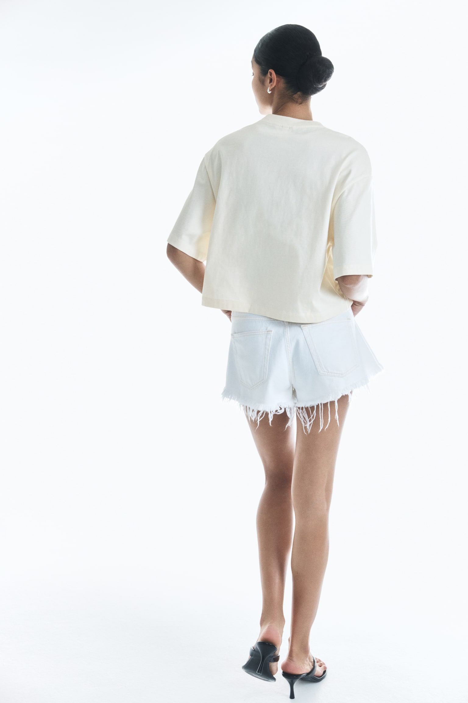 Design Detail Tee - Cream/Brown/Black - 4