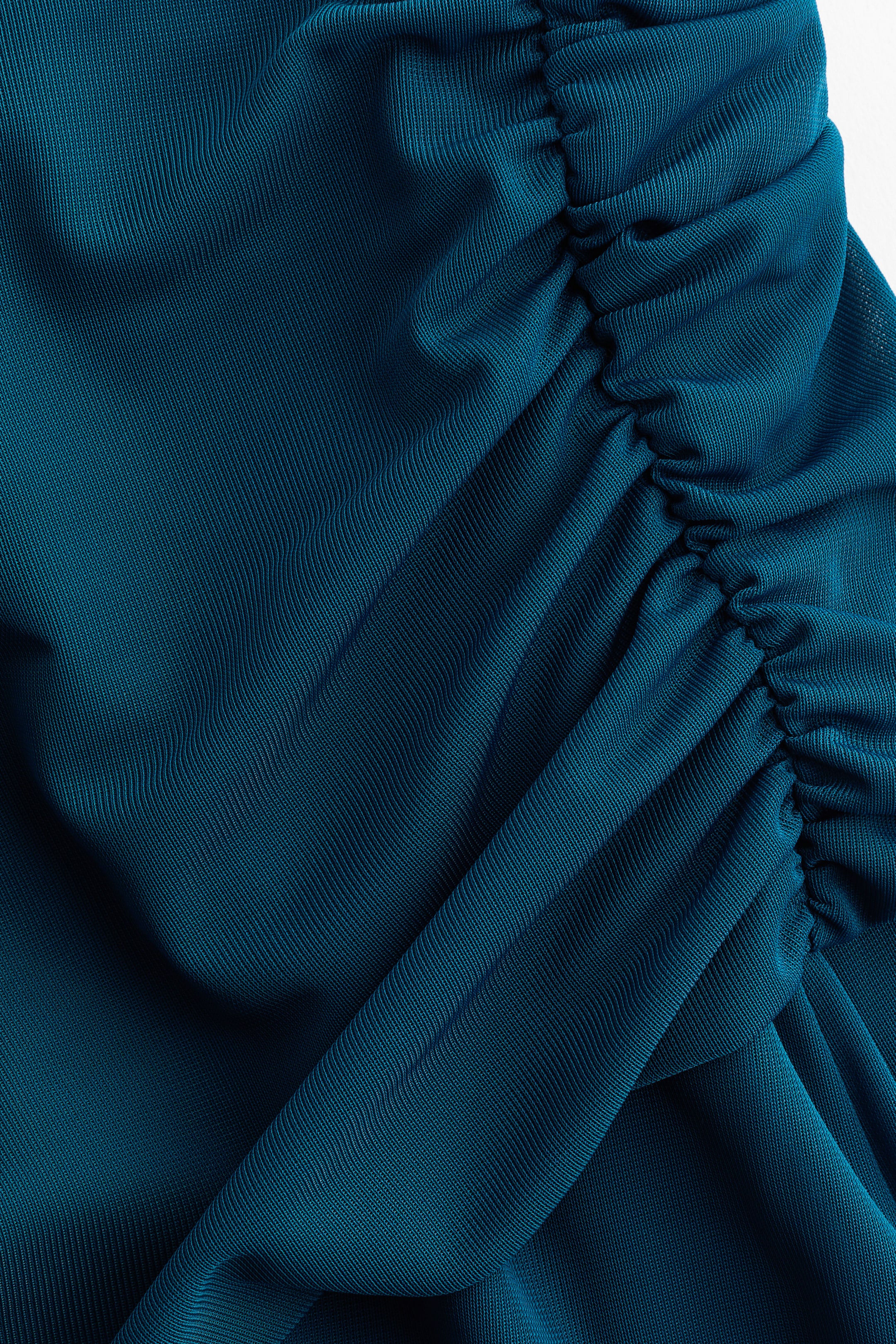 Draped Jersey Skirt