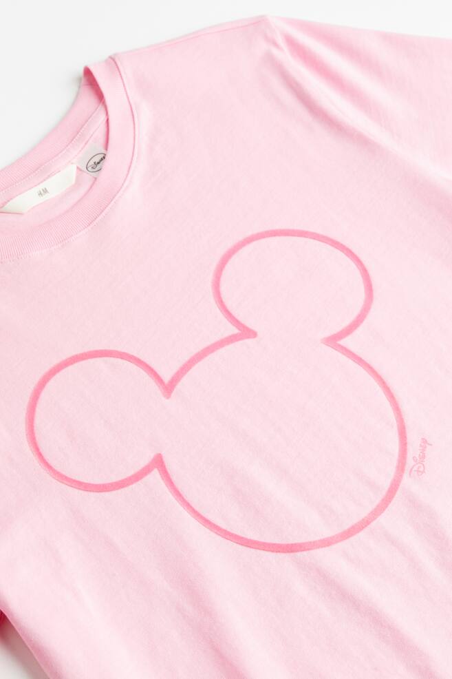 T-shirt med motiv - Lys rosa/Mickey Mouse/Hvid/7 Up/Lys beige/AC/DC/Mørkegrå/Nirvana/dc/dc/dc/dc/dc - 5