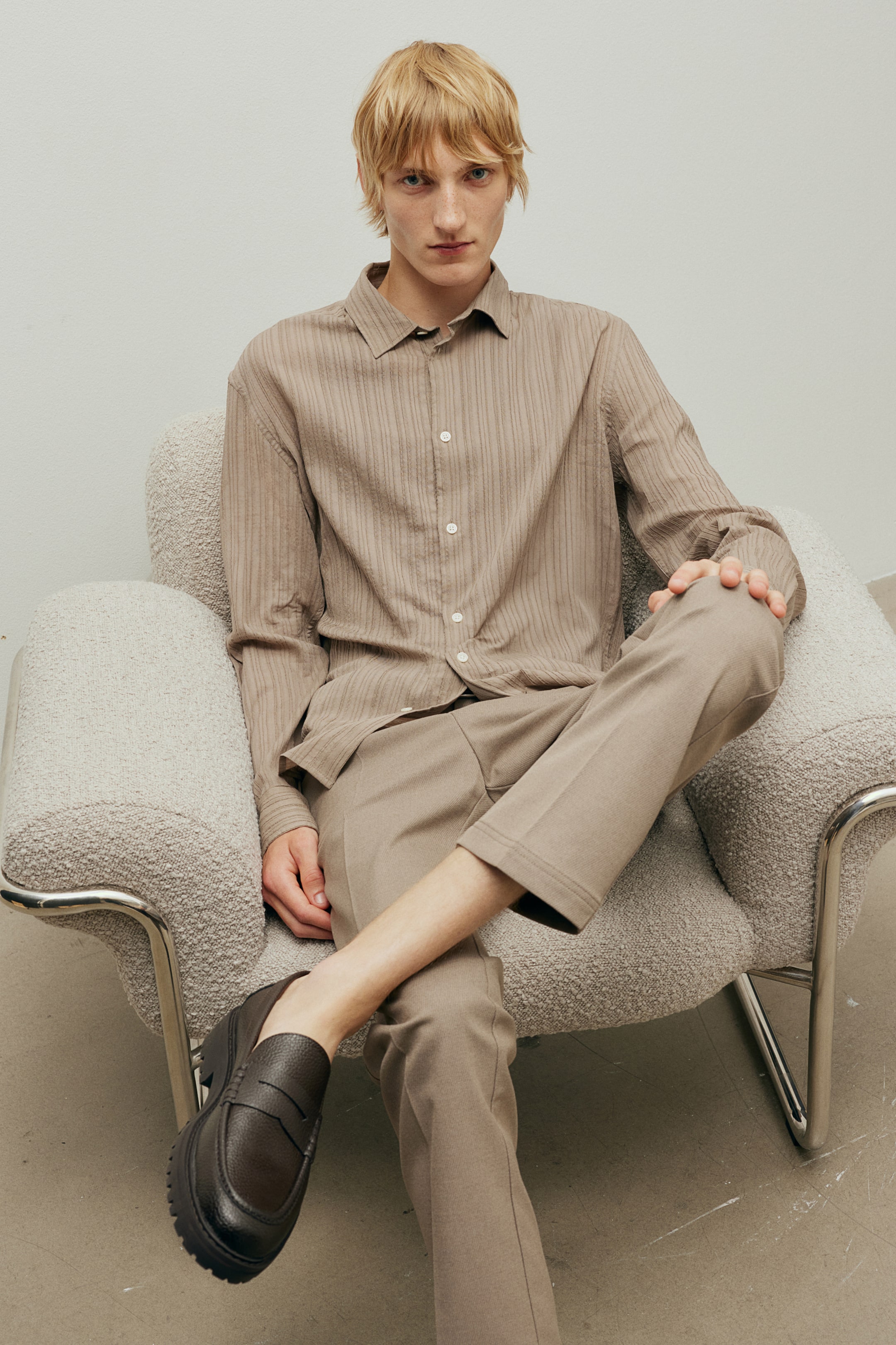 Regular Fit Textured Shirt